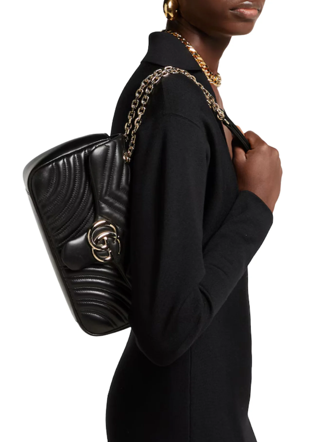 GG MARMONT MEDIUM SHOULDER BAG - Image 4