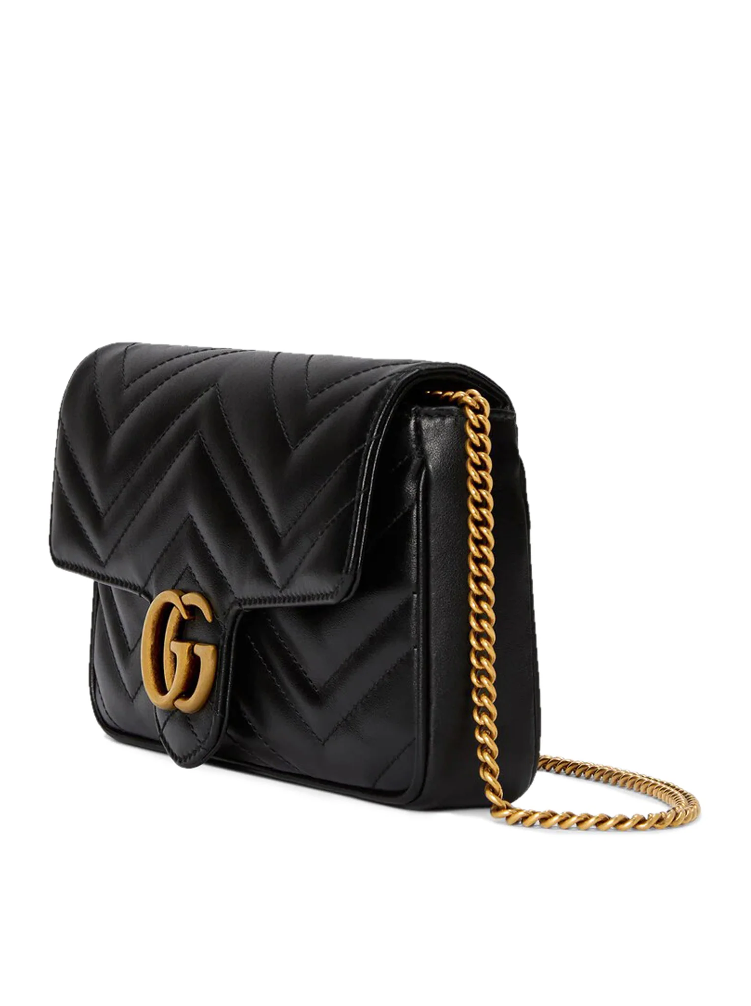 GG MARMONT MINI WALLET WITH CHAIN AND CARD HOLDER - Image 3
