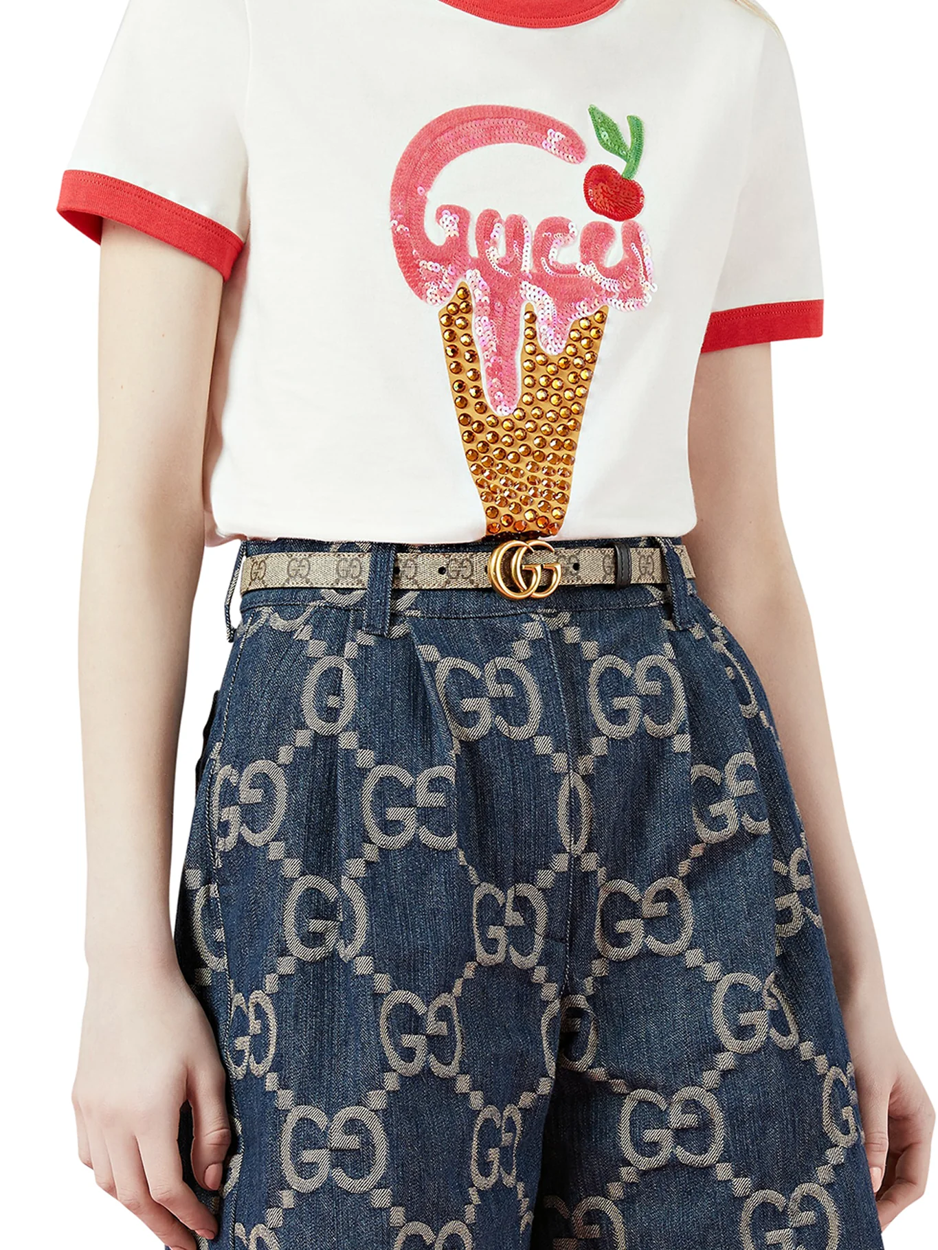 GG MARMONT REVERSIBLE THIN BELT - Image 3