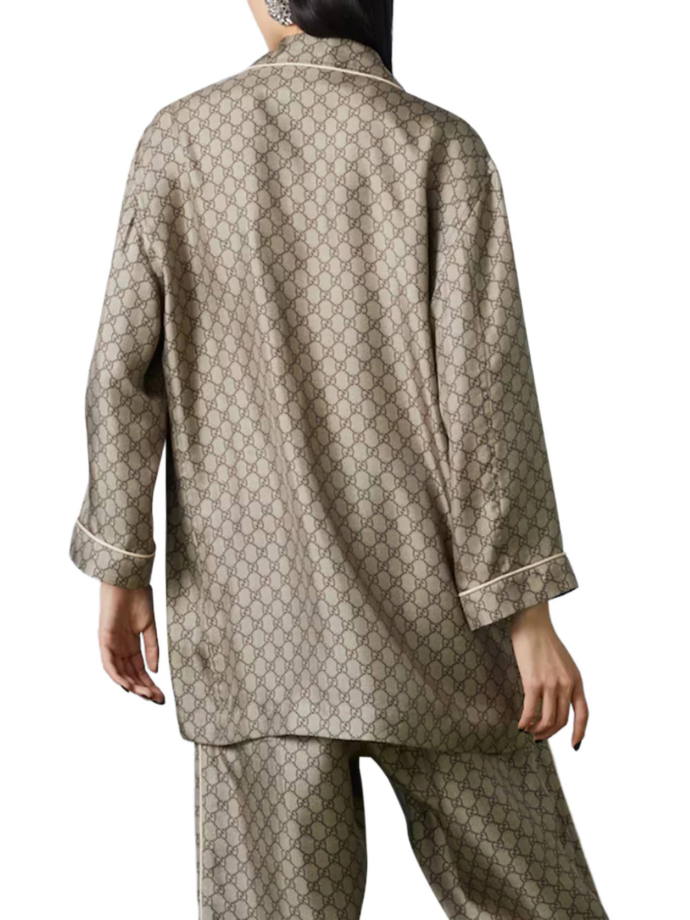 GG SUPREME SILK SHIRT - Image 3