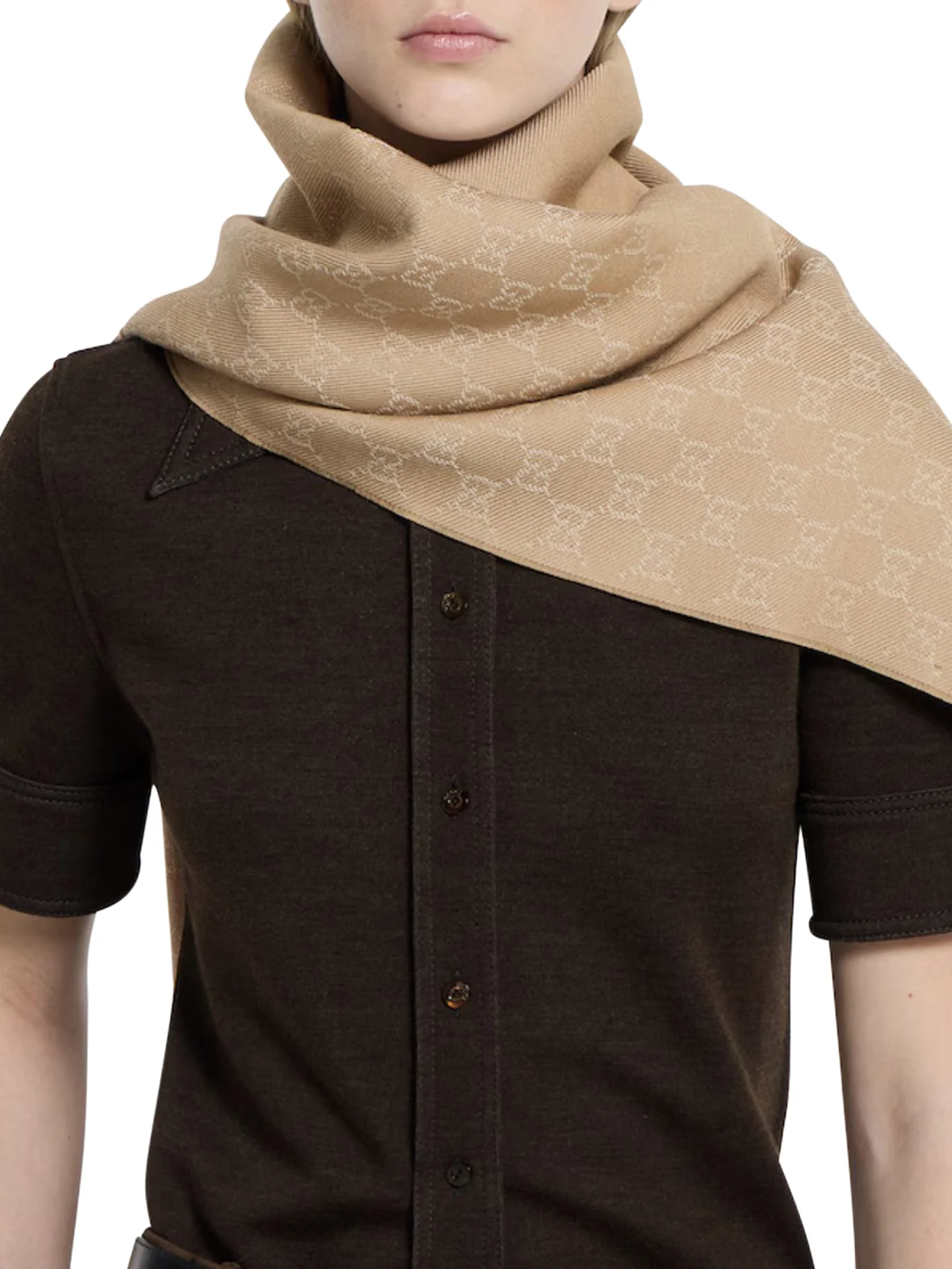 GG WOOL SCARF - Image 2