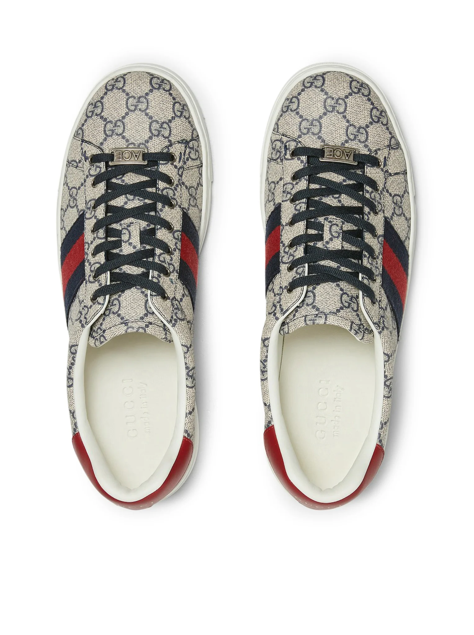 GUCCI ACE MEN`S SNEAKER WITH WEB DETAIL - Image 4