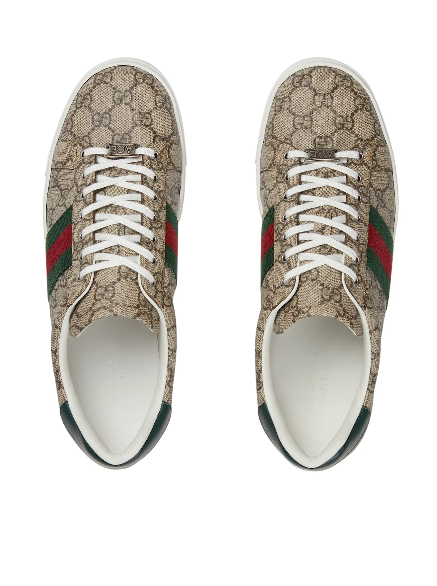 GUCCI ACE MEN`S SNEAKER WITH WEB DETAIL - Image 4