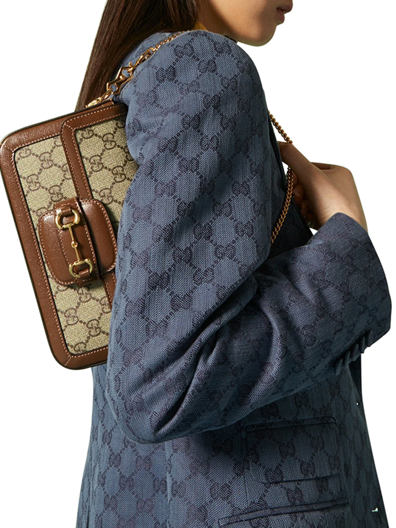 GUCCI HORSEBIT MINI BAG 1955 - Image 2