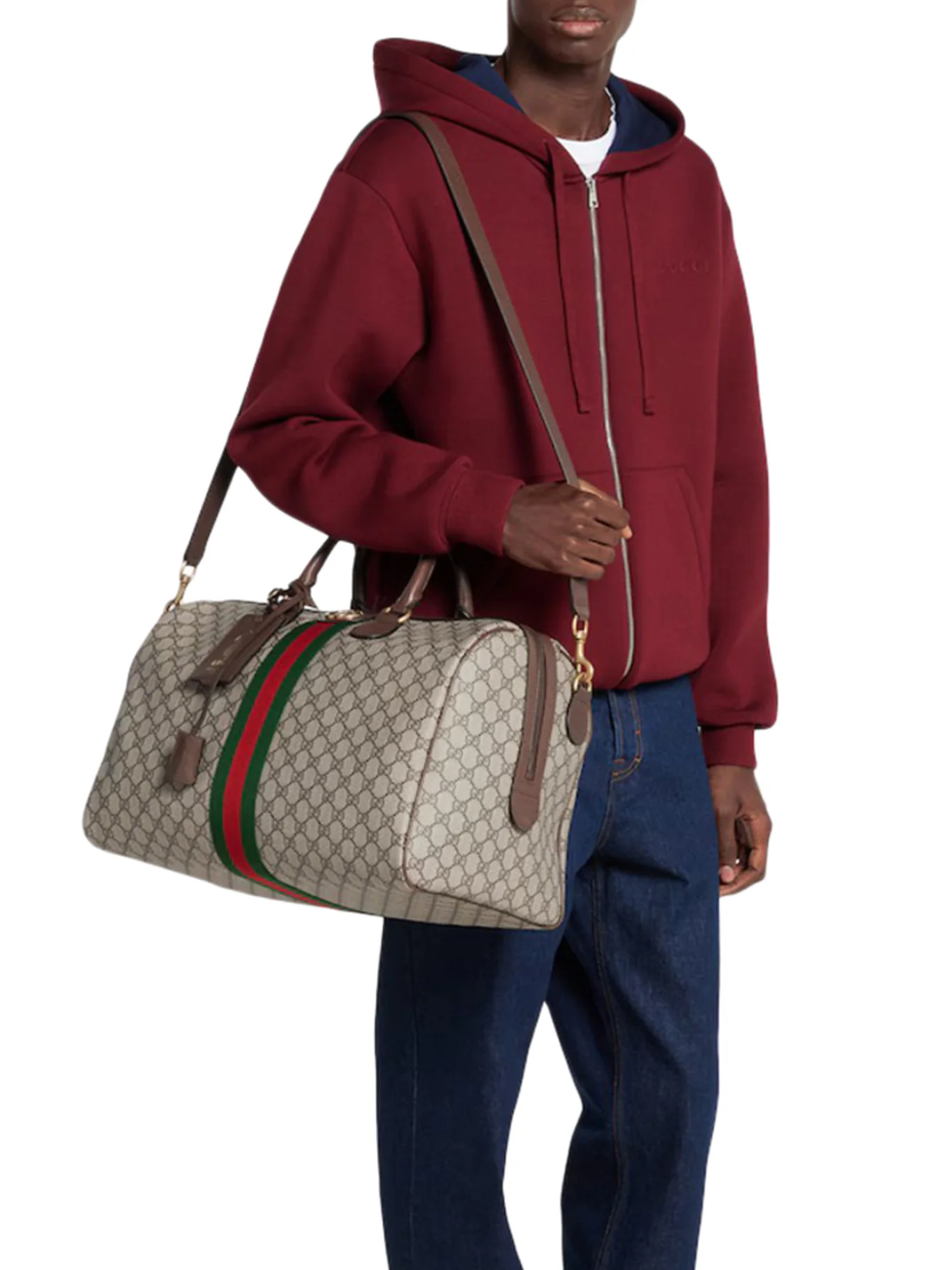 GUCCI SAVOY MEDIUM SIZE DUFFLE BAG - Image 3