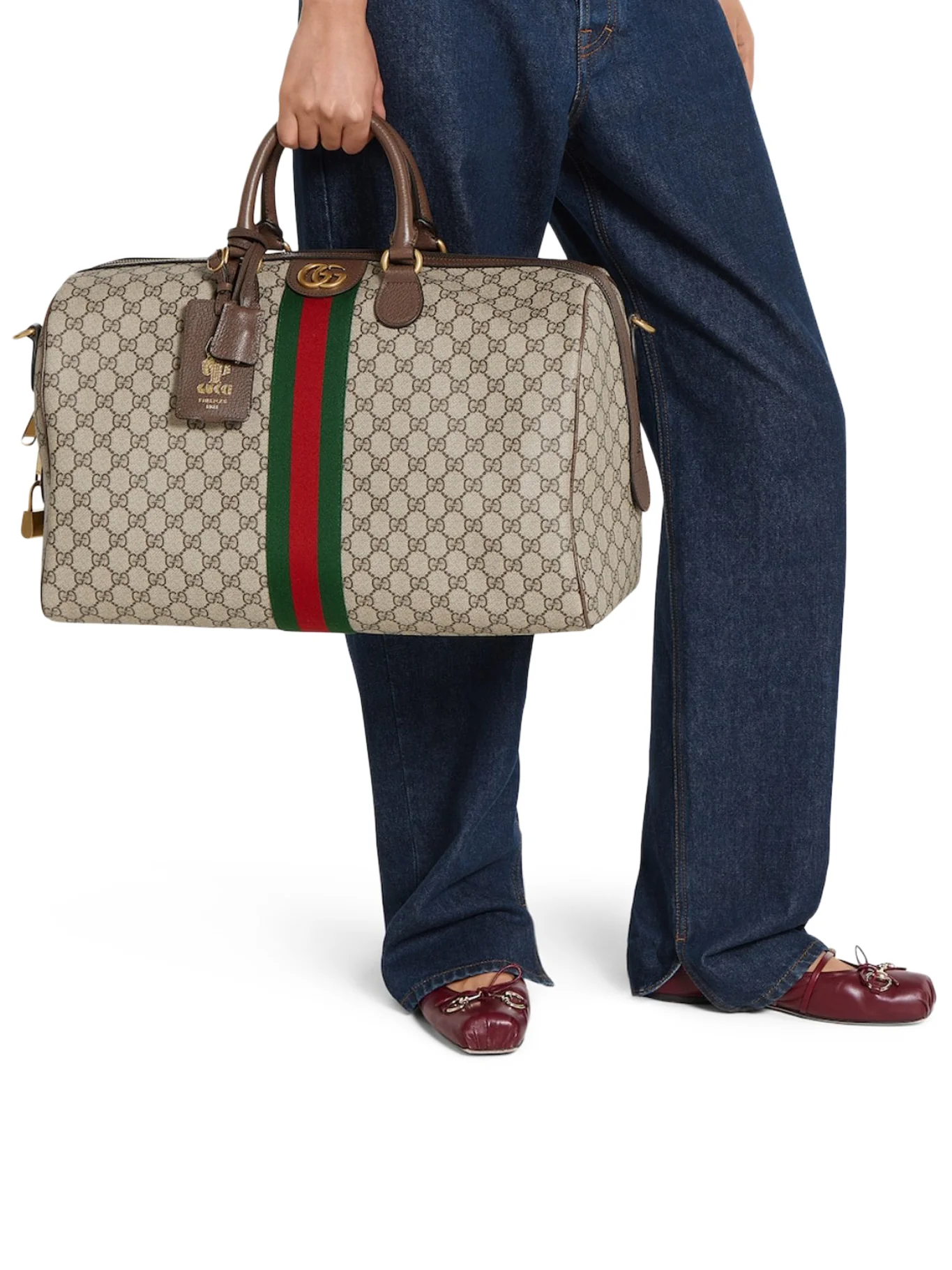 GUCCI SAVOY MEDIUM SIZE DUFFLE BAG - Image 4