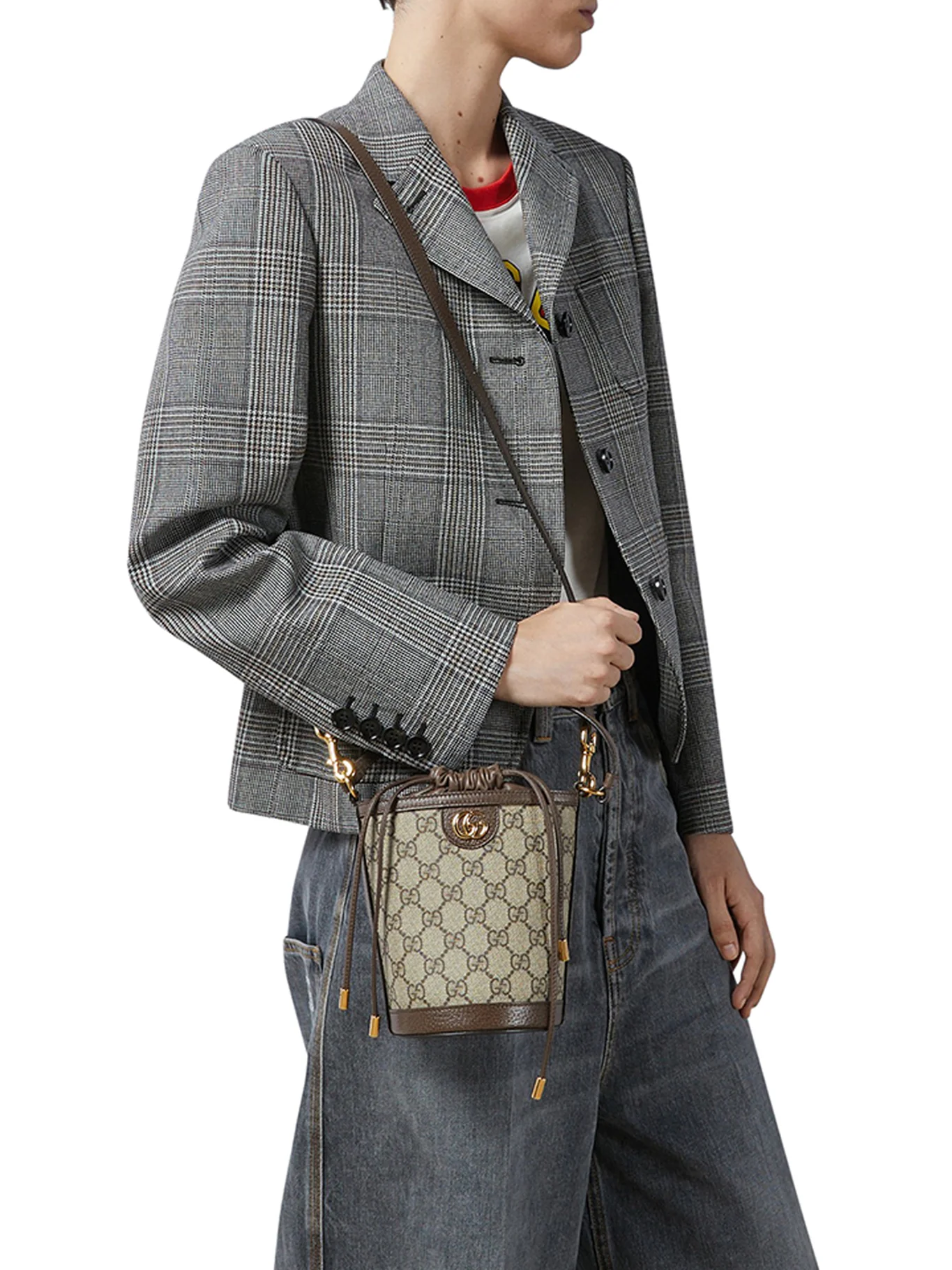 OPHIDIA MINI BUCKET BAG - Image 2
