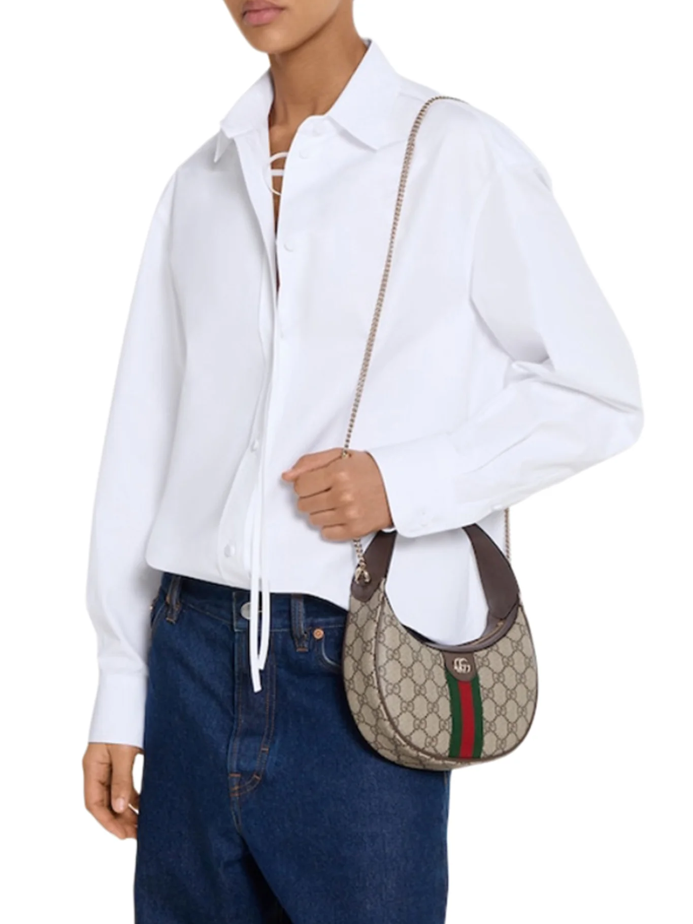 OPHIDIA SMALL SHOULDER BAG - Image 2