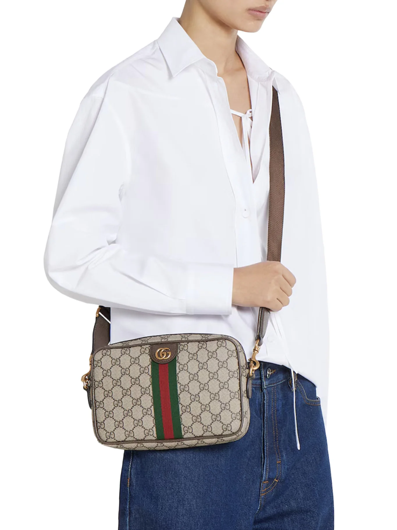 OPHIDIA SMALL SHOULDER BAG - Image 2
