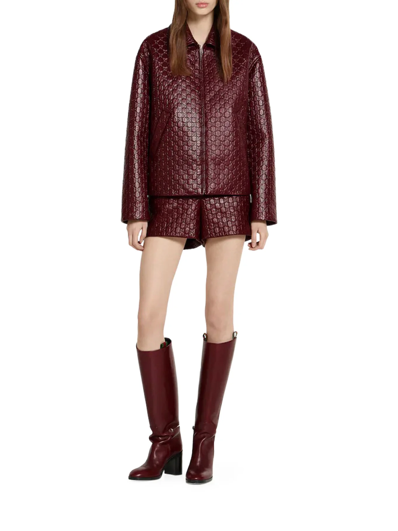 OVERSIZE JKT ALL OVER GG EMBOS - Image 2