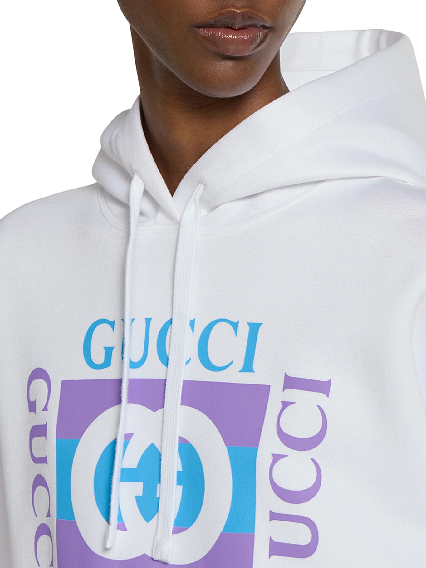 PRINTED COTTON HOODIE - Image 5