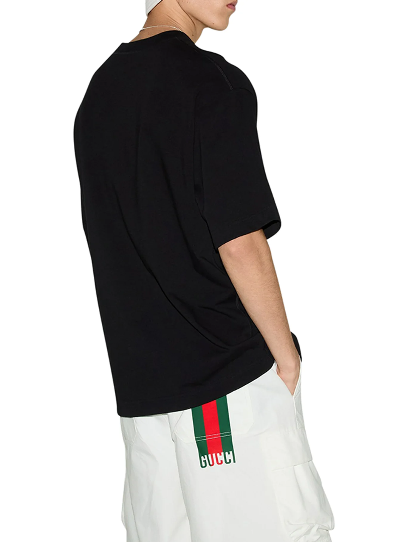 PRINTED COTTON JERSEY T-SHIRT - Image 4