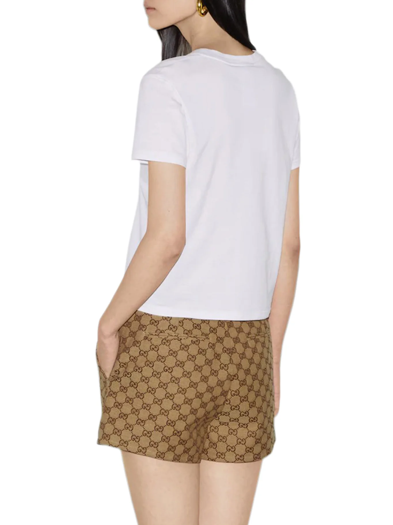 PRINTED COTTON JERSEY T-SHIRT - Image 4