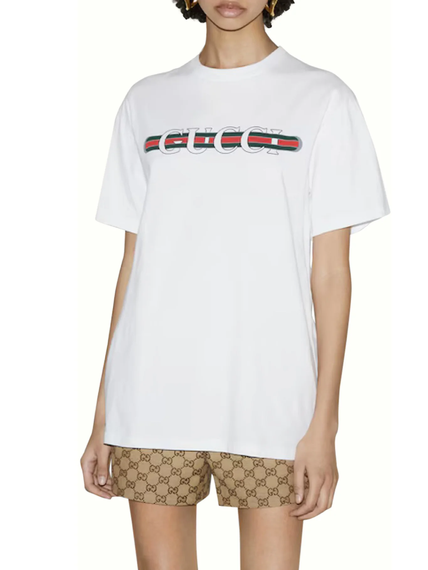PRINTED COTTON JERSEY T-SHIRT - Image 3