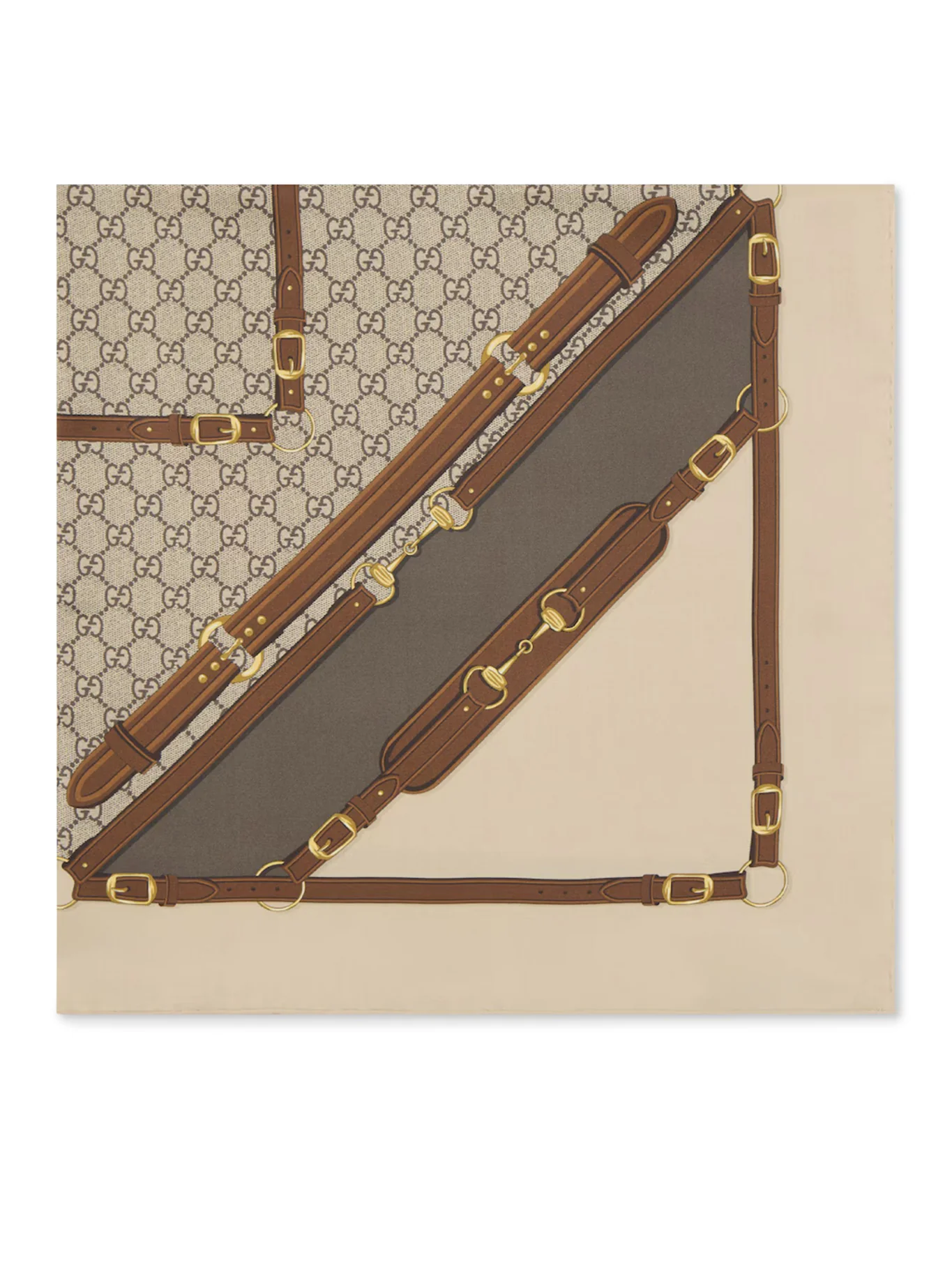 PRINTED SILK TWILL SCARF - Image 3
