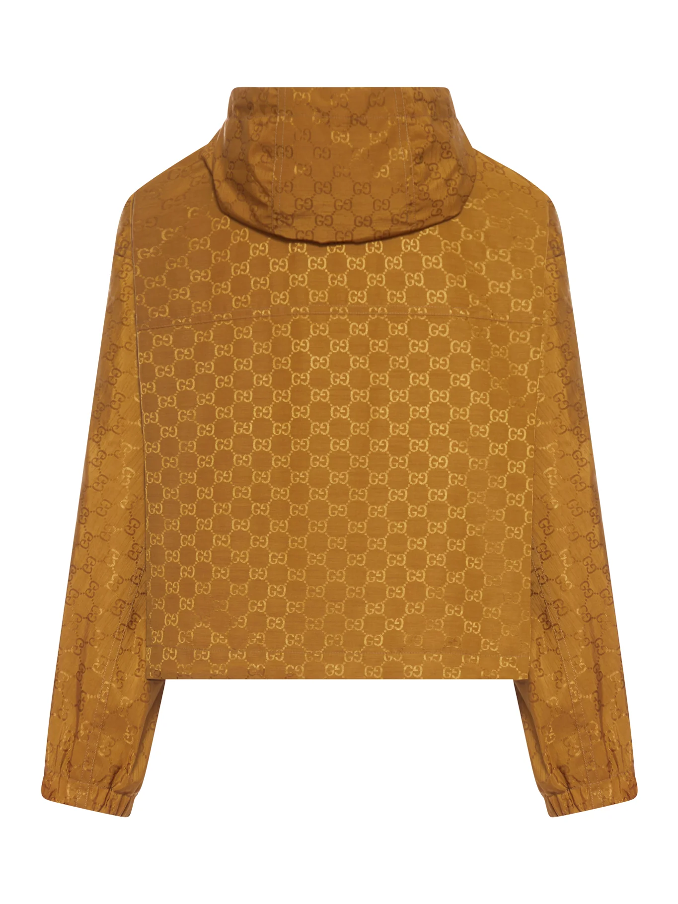 SHORT JACKET IN TECHNICAL JACQUARD FABRIC WITH ALL-OVER GG PATTERN - Image 2