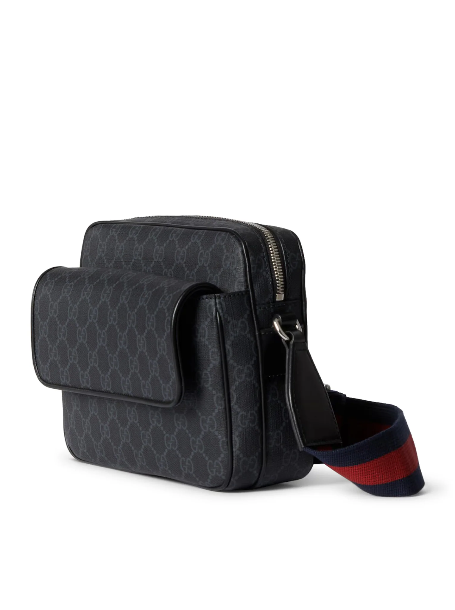 SMALL BLACK GG SHOULDER BAG - Image 4