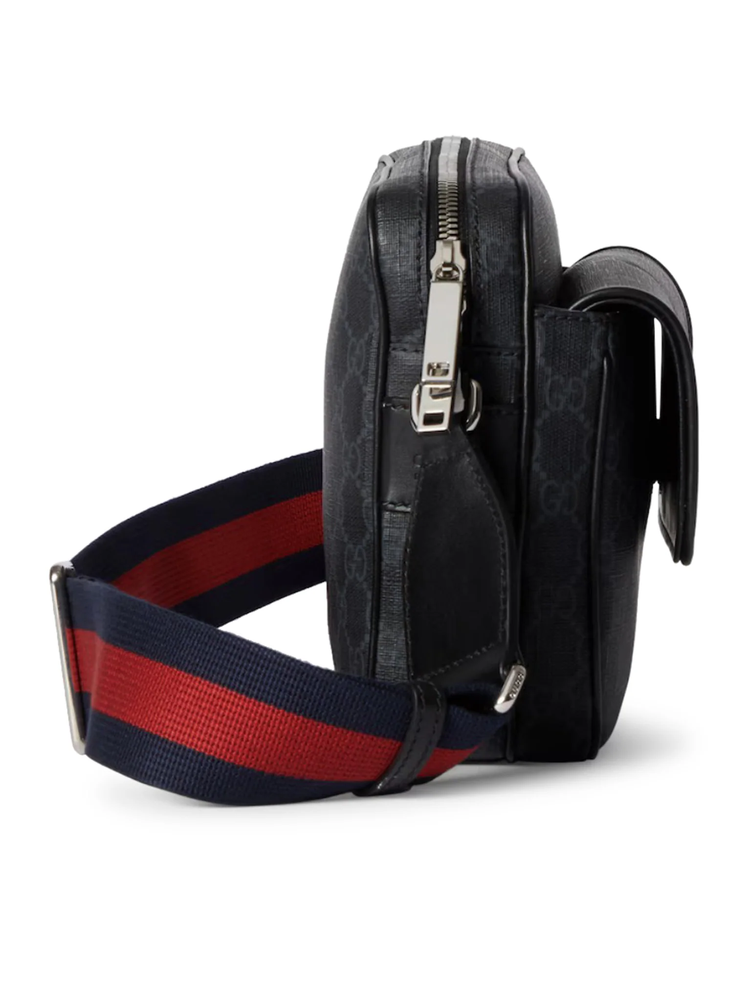 SMALL BLACK GG SHOULDER BAG - Image 5