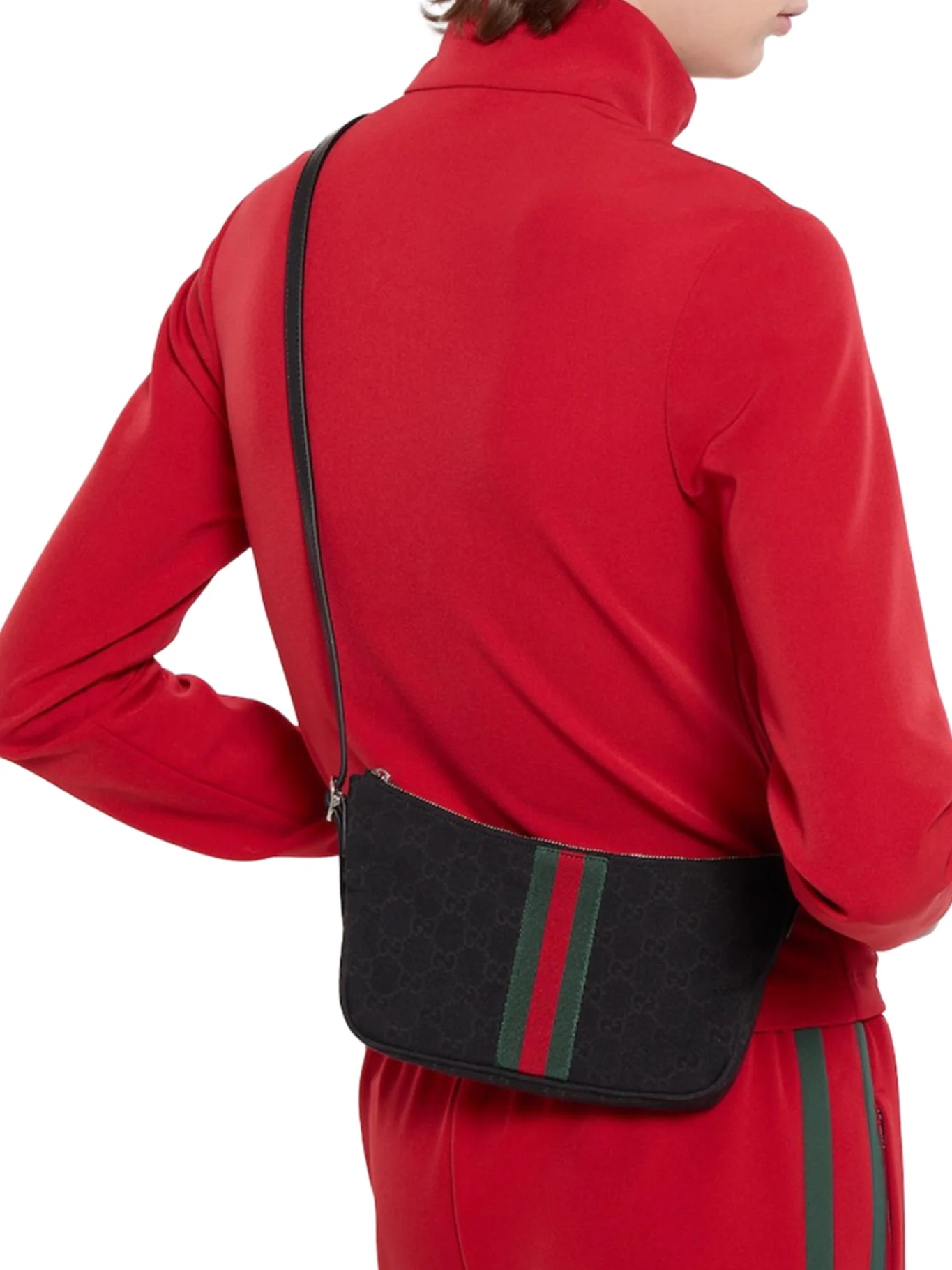 SMALL SHOULDER BAG WITH LUNETTE - Image 3