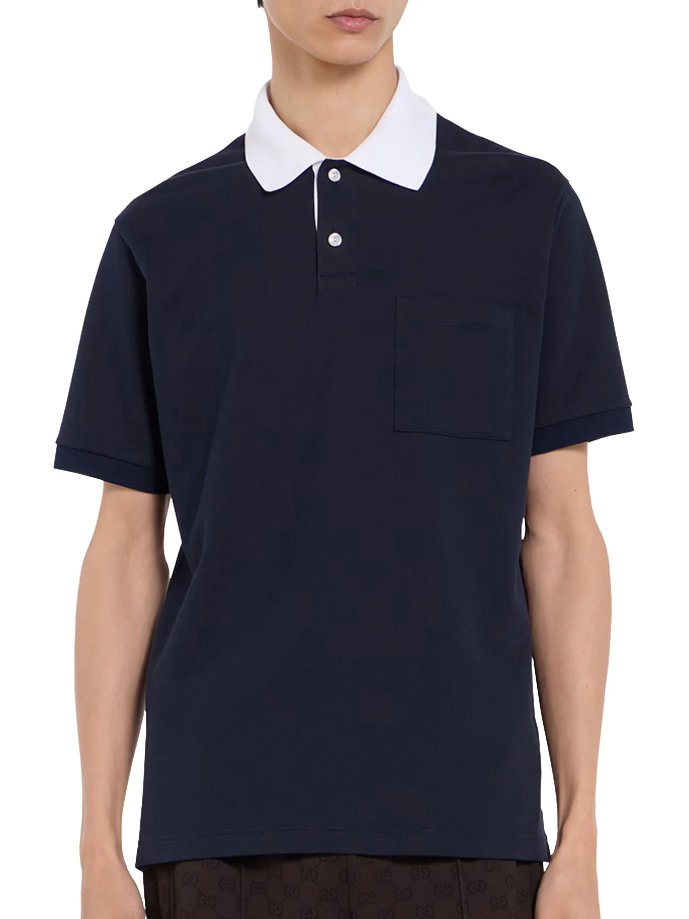 STRETCH COTTON PIQUET POLO - Image 4