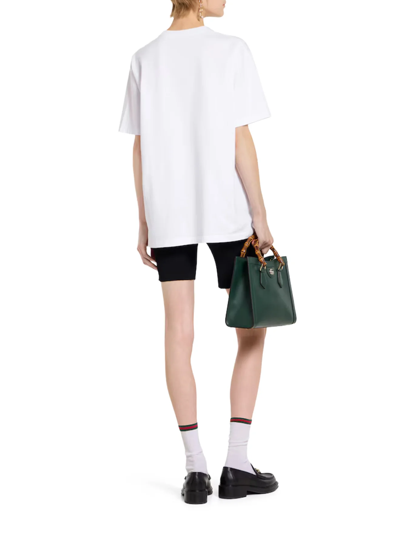WHITE JERSEY T-SHIRT WITH EMBROIDERY - Image 3