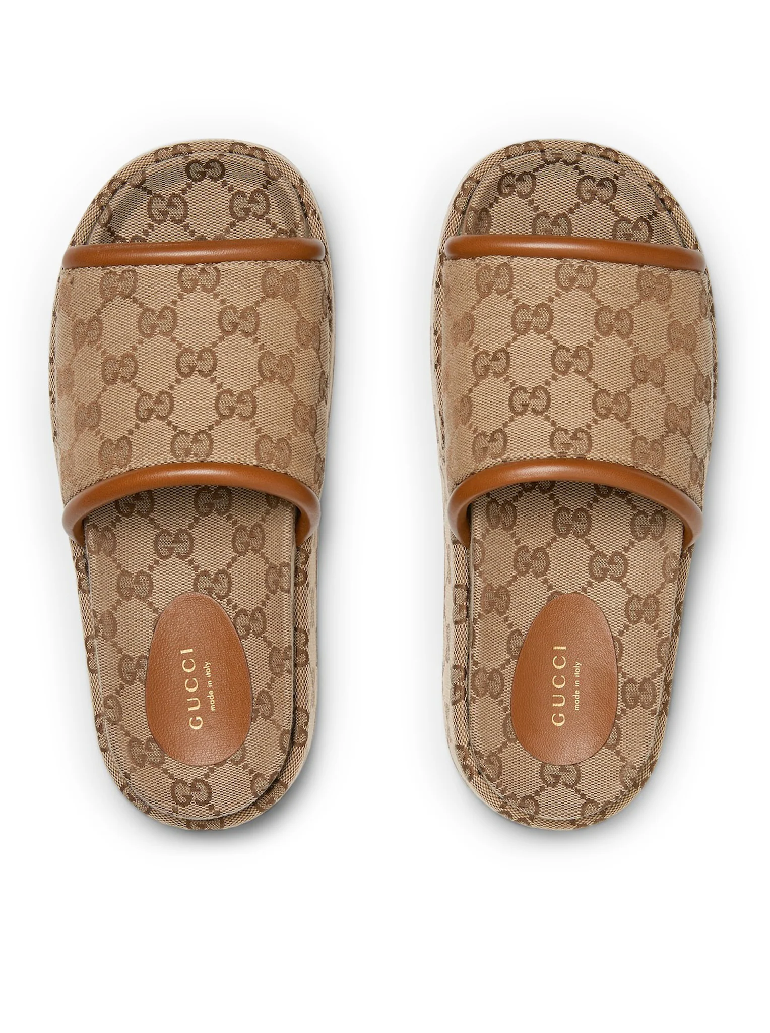 WOMEN`S PLATFORM SANDAL WITH GG - Image 5