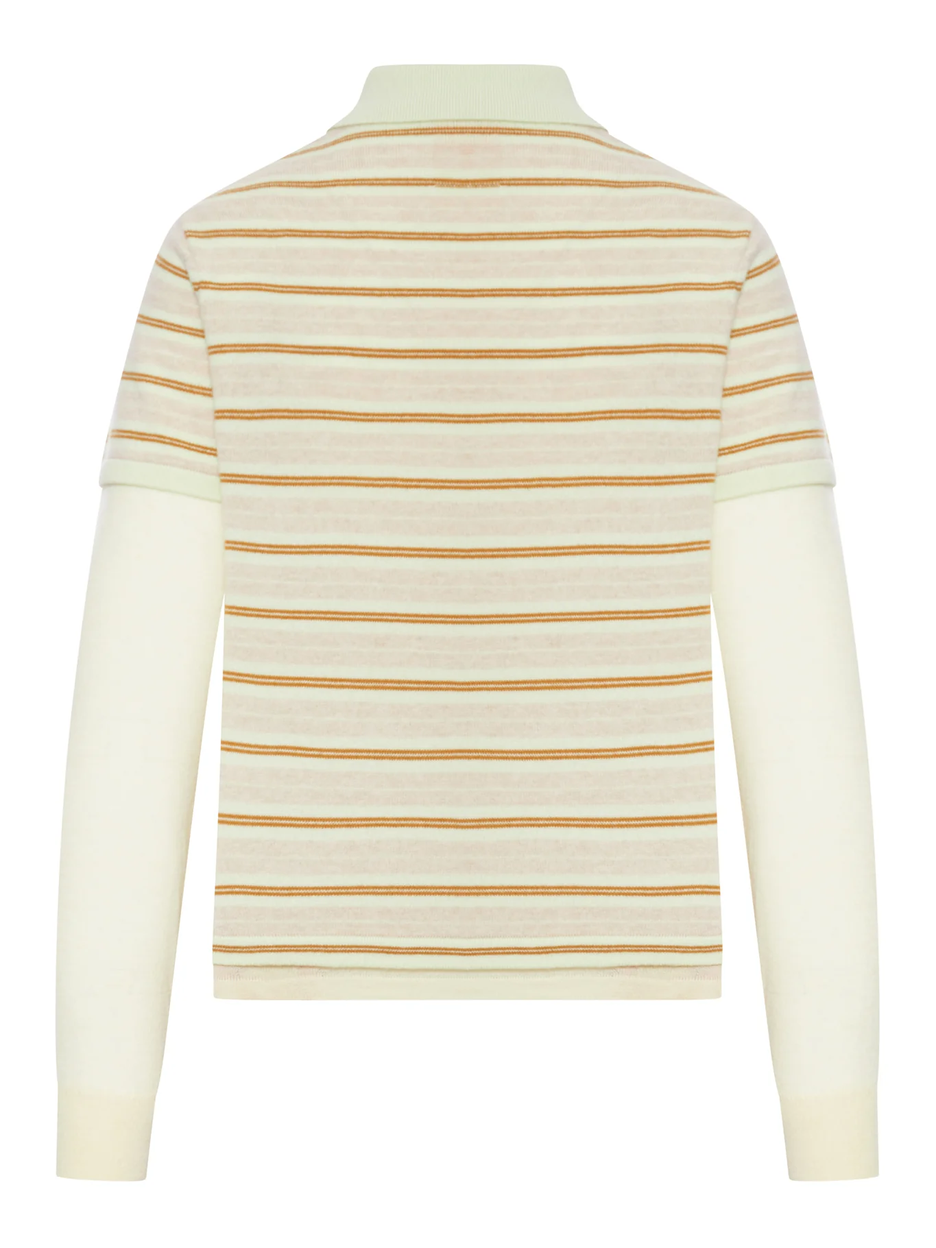 CASHMERE LAYERED RUGBY POLO - Image 2
