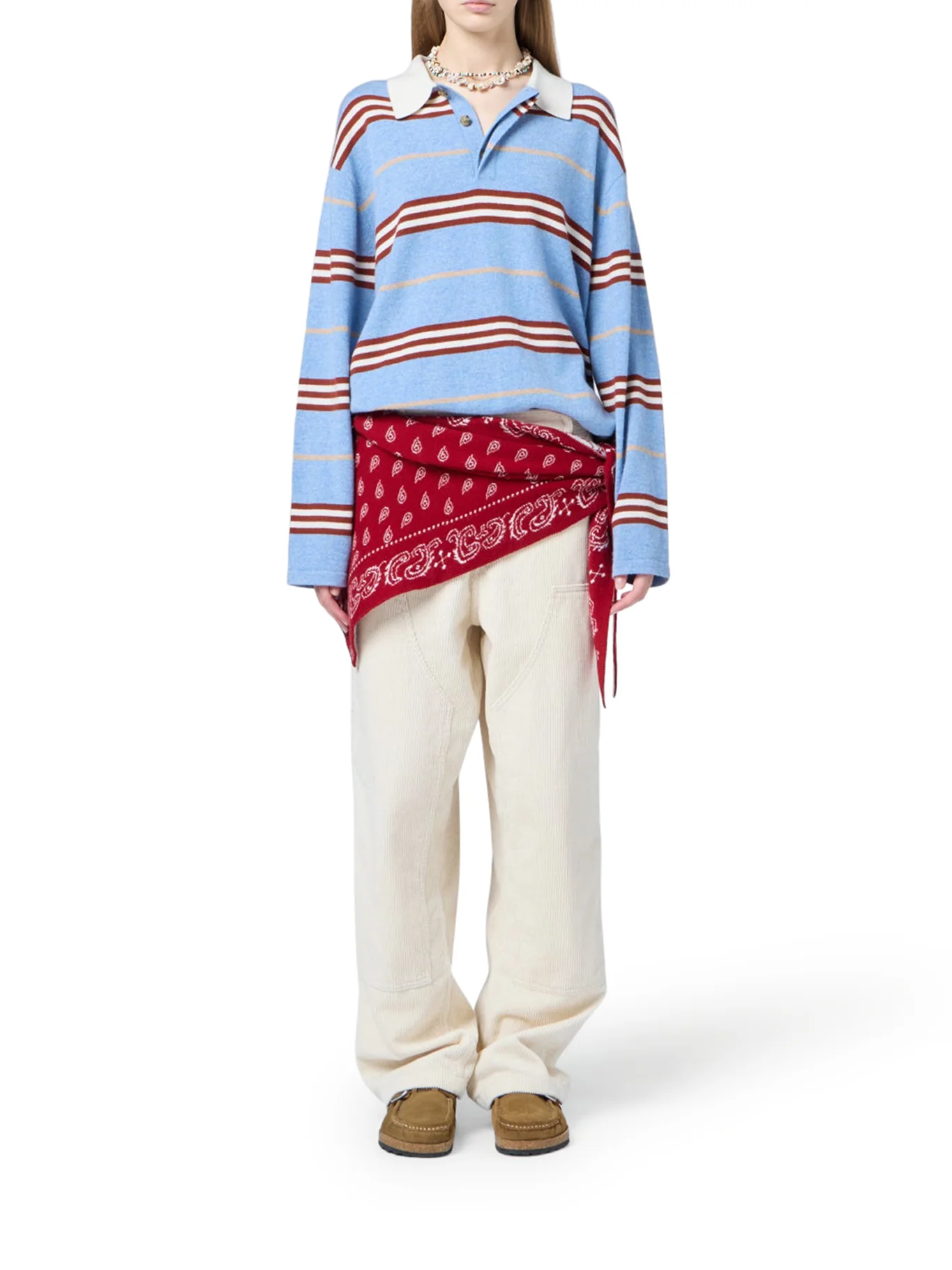 STRIPED POLO - Image 2