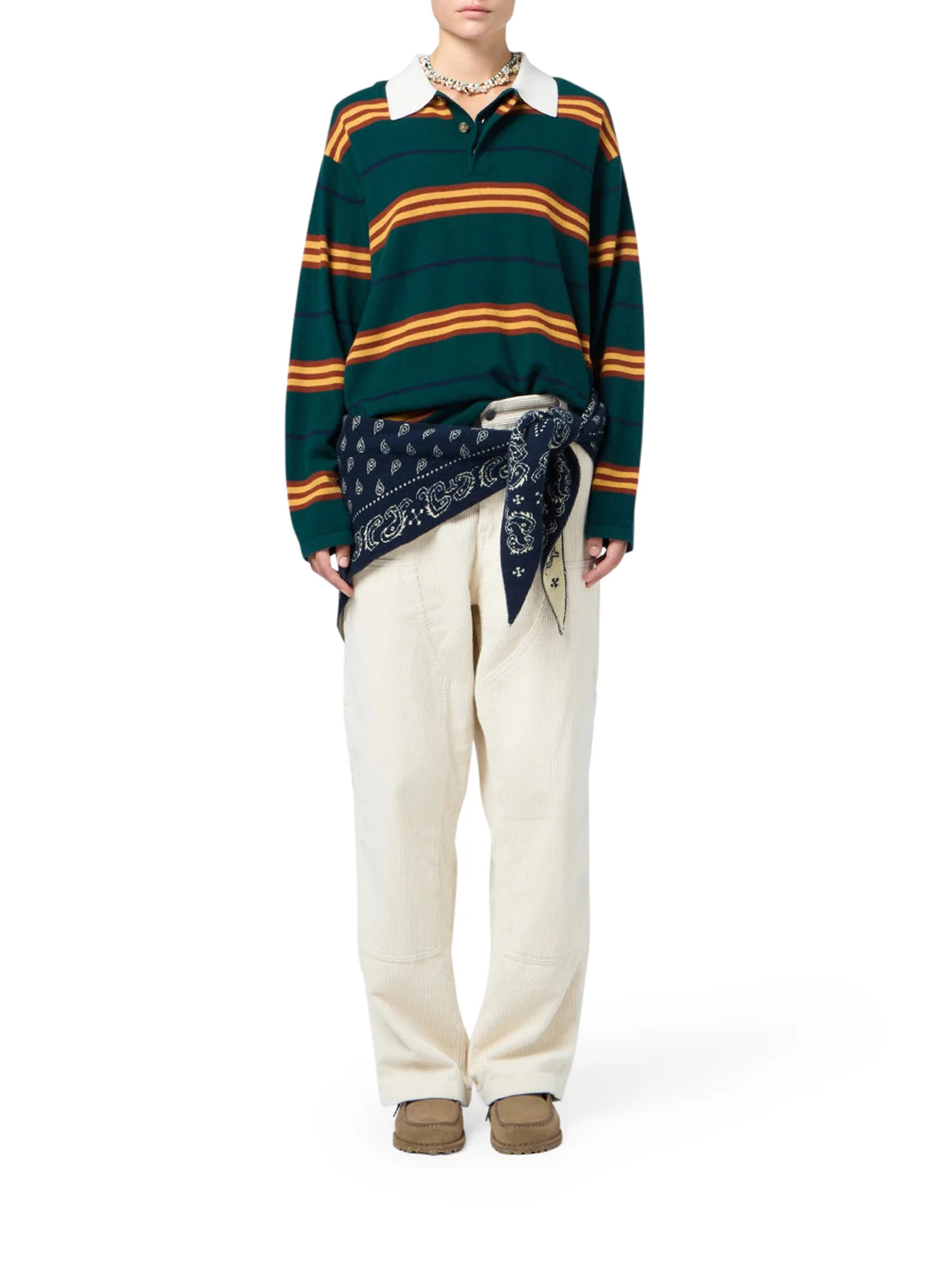 STRIPED POLO - Image 2