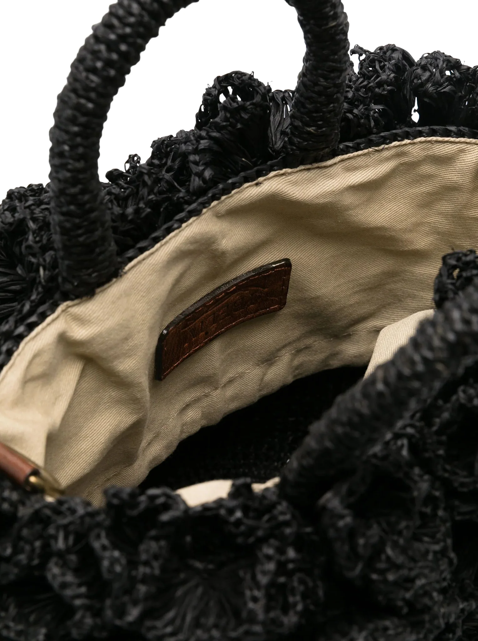 CORAL RAFFIA BAG - Image 4