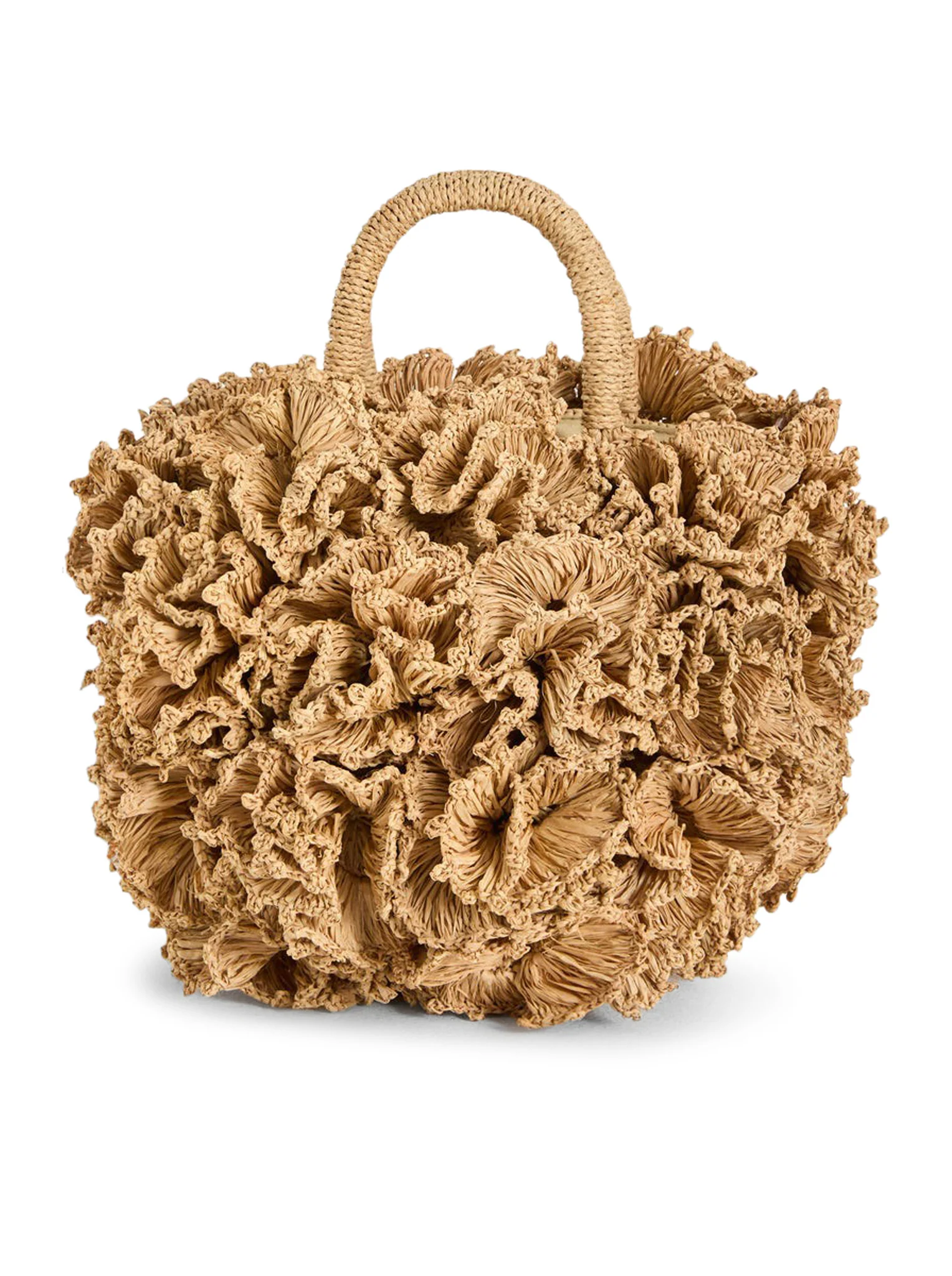 CORAL RAFFIA BAG - Image 3