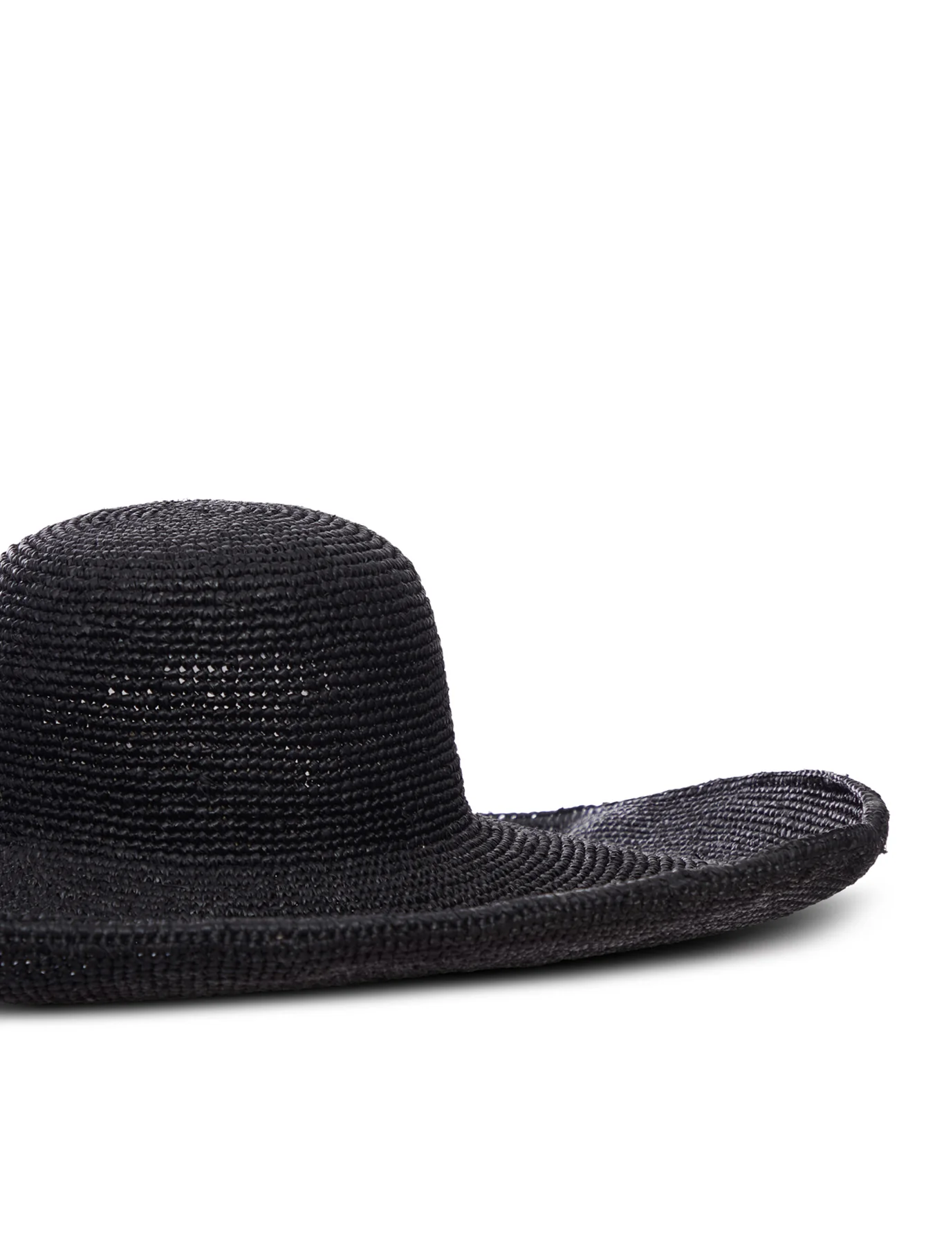 IZY WIDE RAFFIA HAT - Image 2