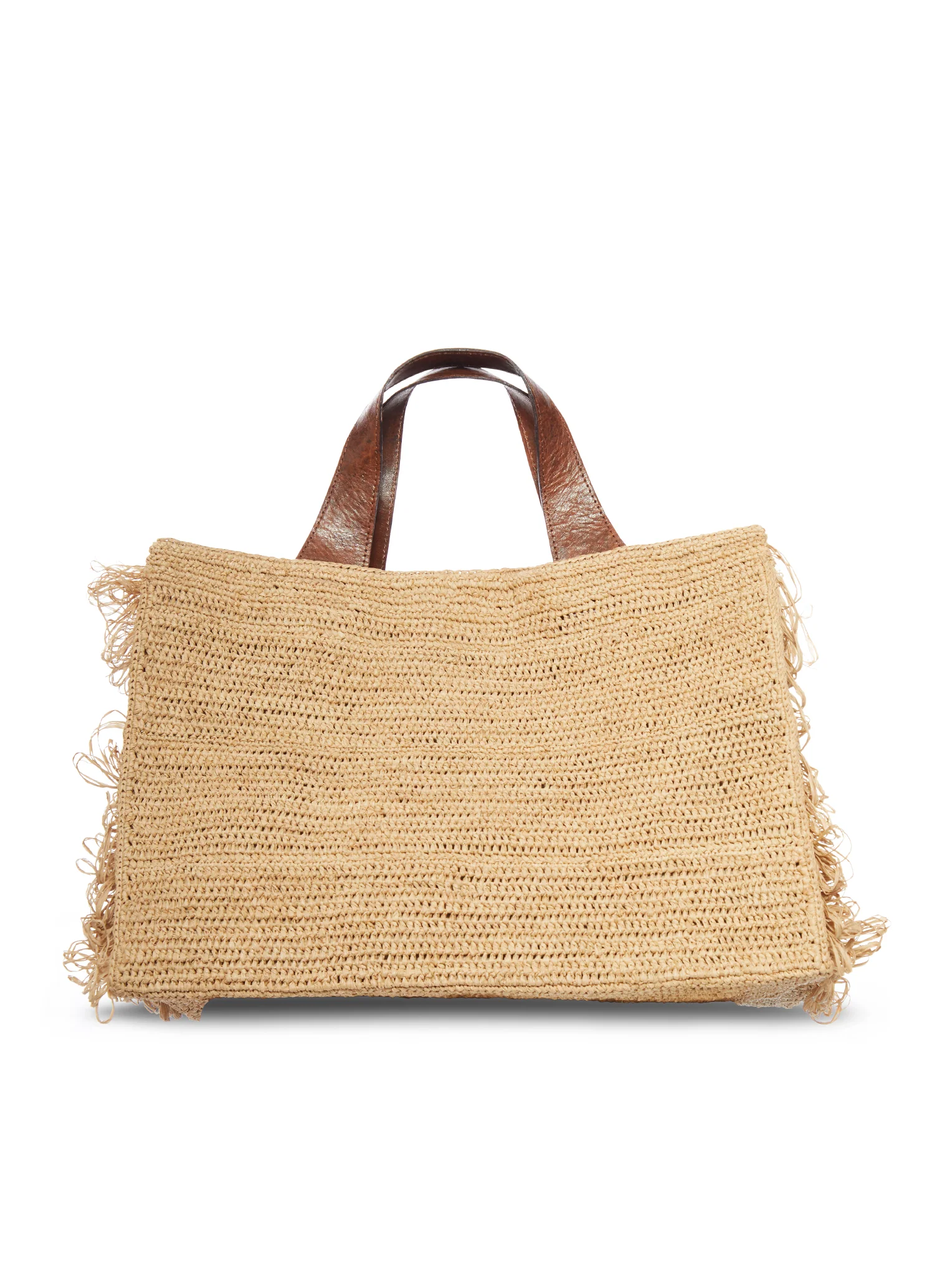ONJA RAFFIA BAG WITH FRINGES - Image 3