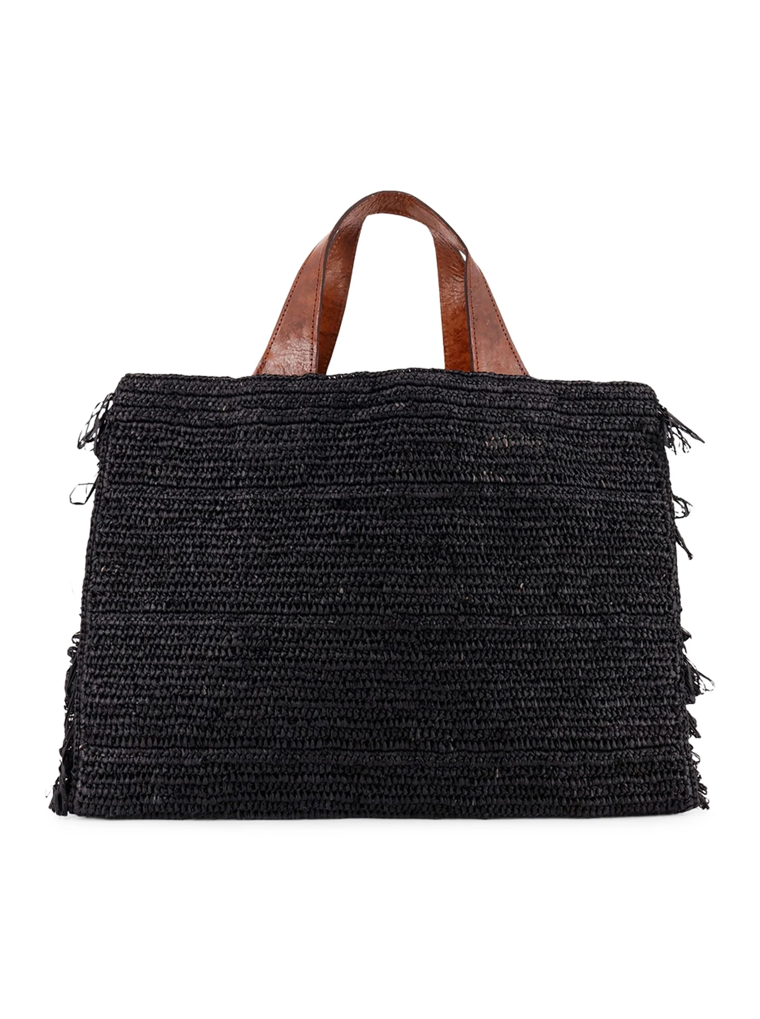 ONJA RAFFIA BAG WITH FRINGES - Image 4