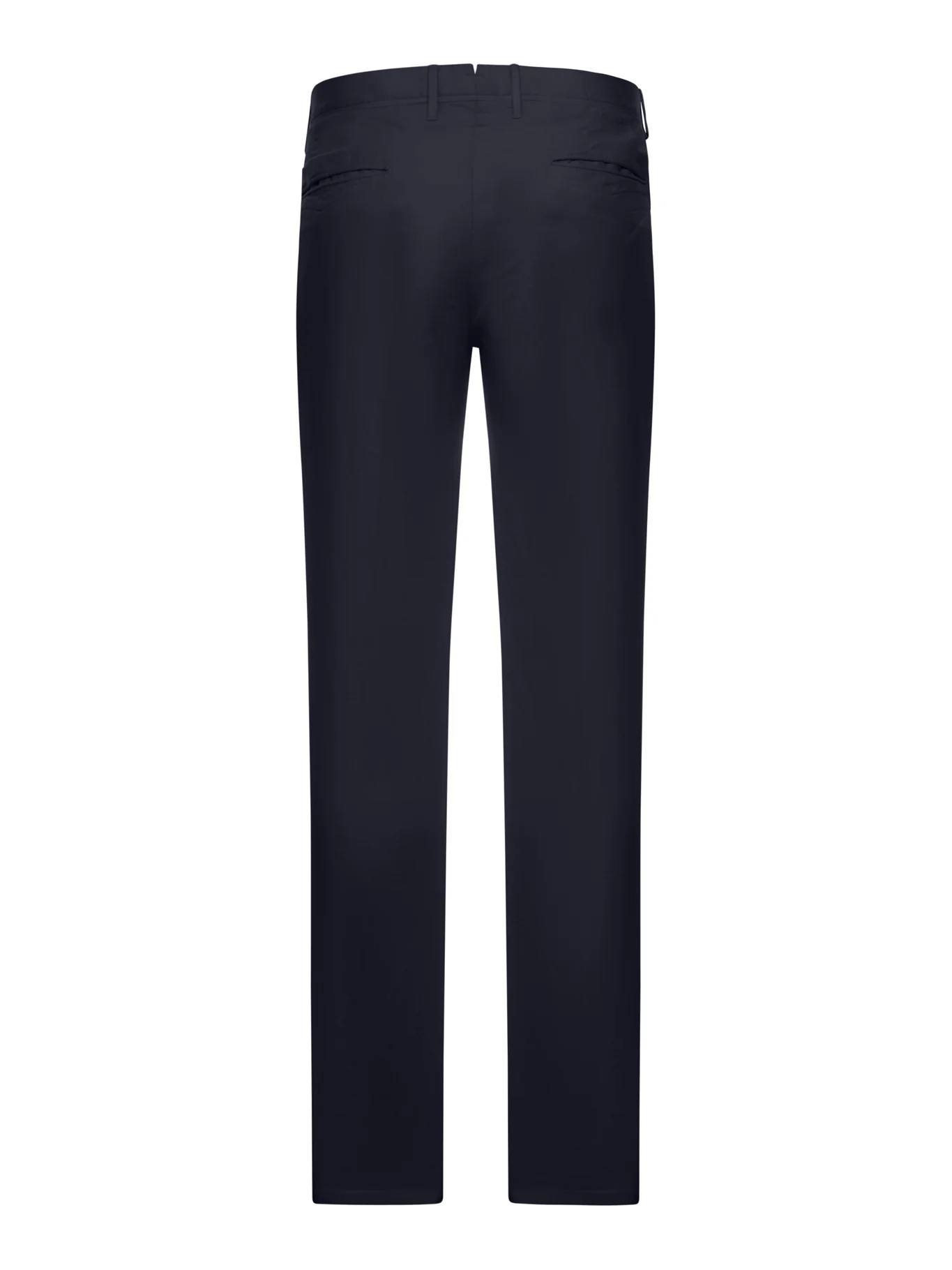 STRETCH COTTON AND LINEN BLEND TROUSERS - Image 2