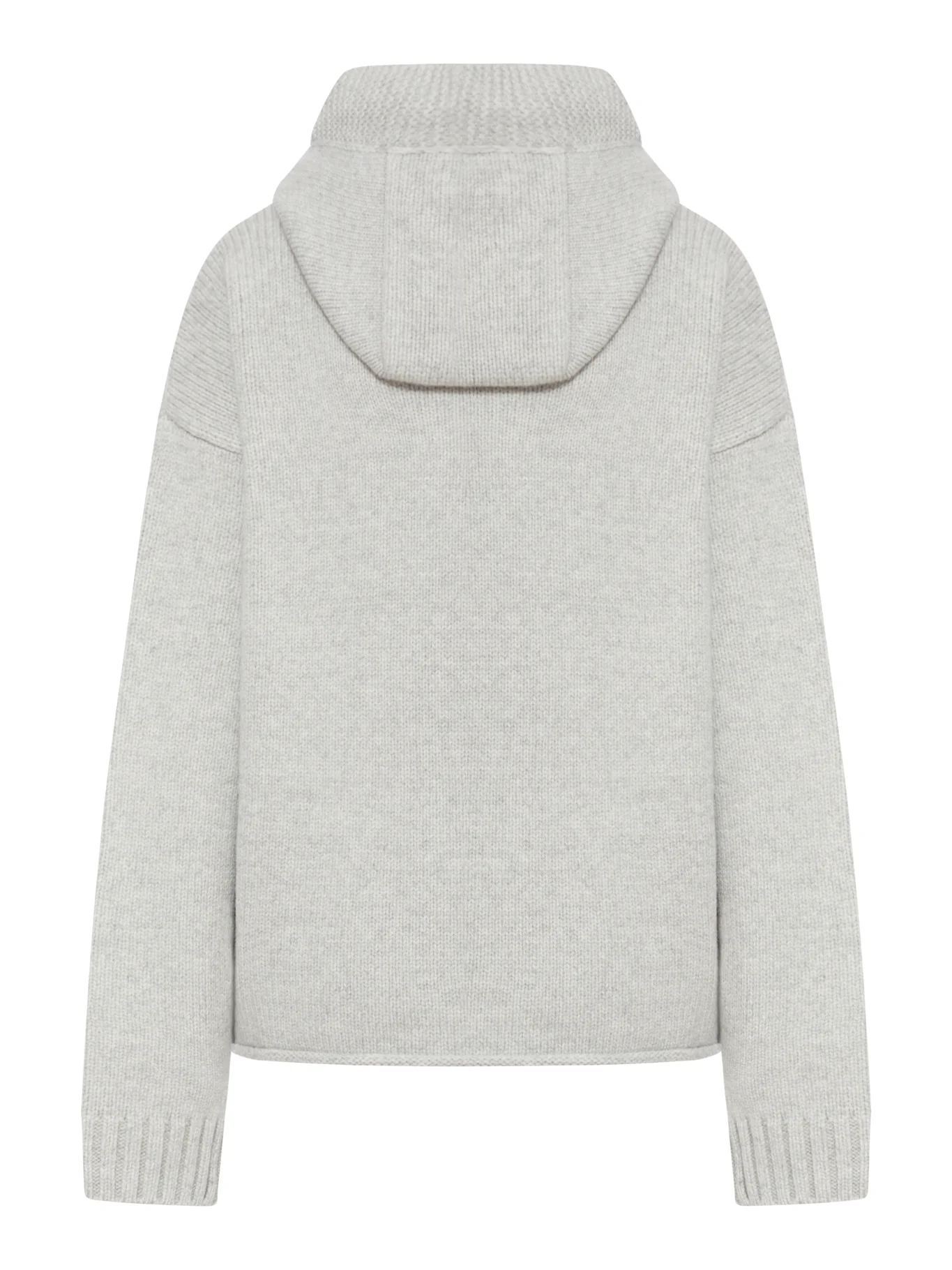 HOODIE WITH ZIP AND ANCHOR EMBROIDERY - Image 2