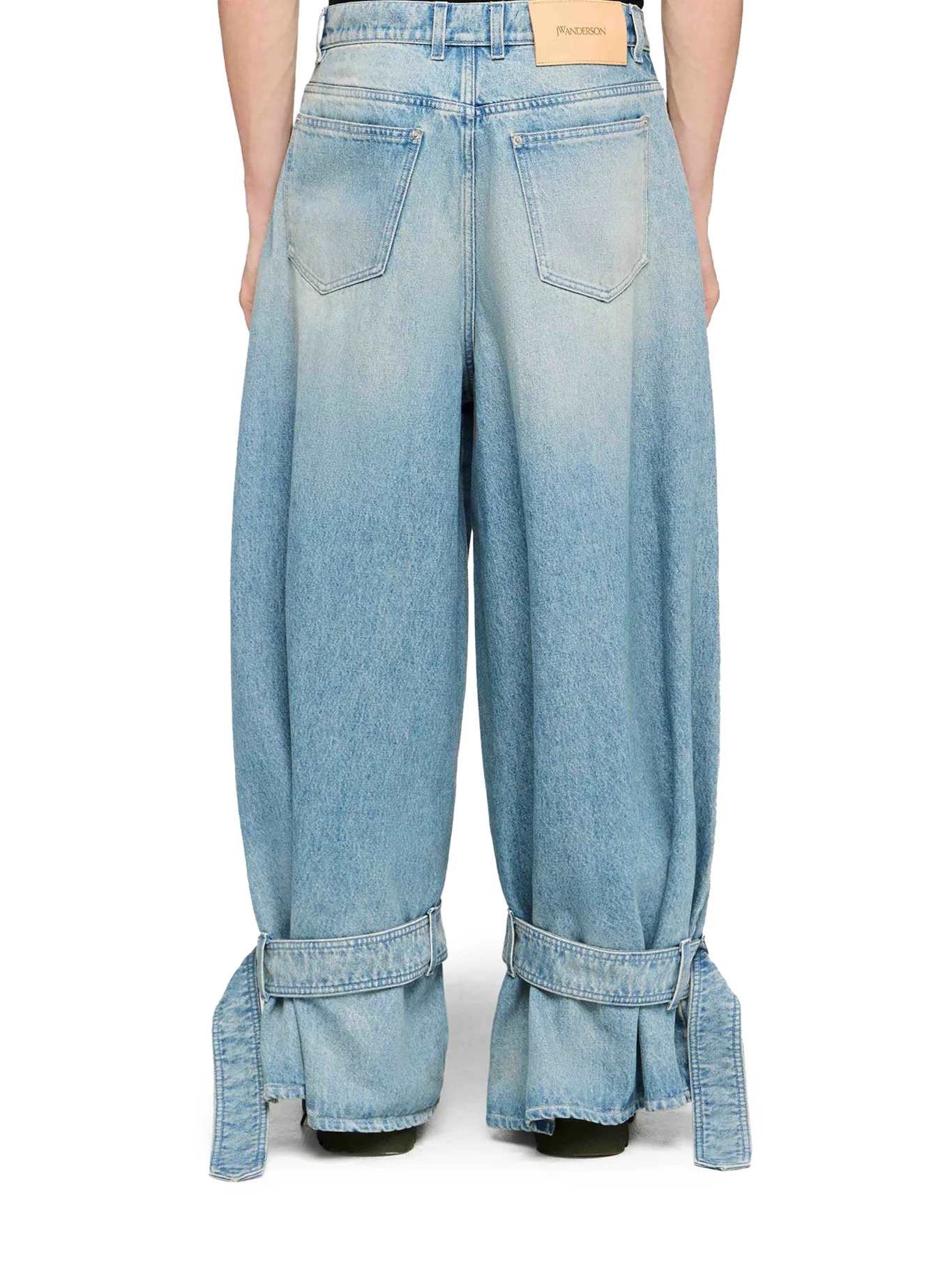 JEANS WITH BUCKLE ON THE HEM - Image 4