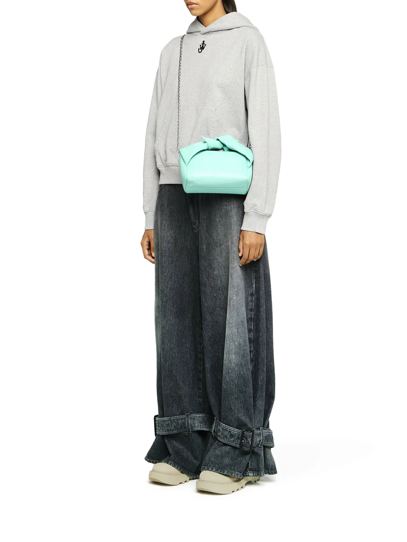 JWA ANCHOR LOGO CROPPED SWEATSHIRT - Image 2