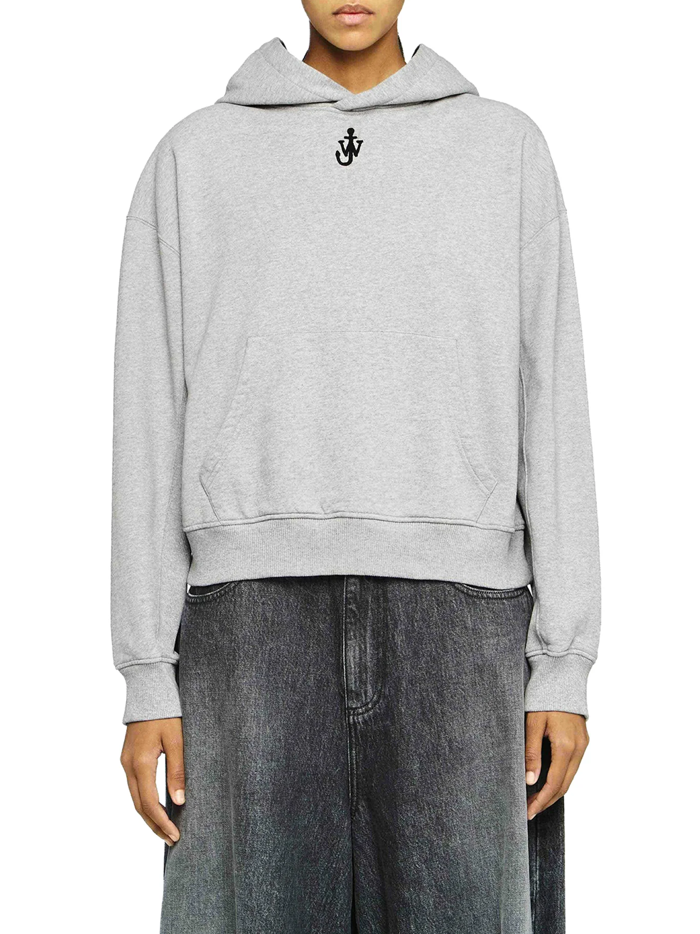 JWA ANCHOR LOGO CROPPED SWEATSHIRT - Image 3