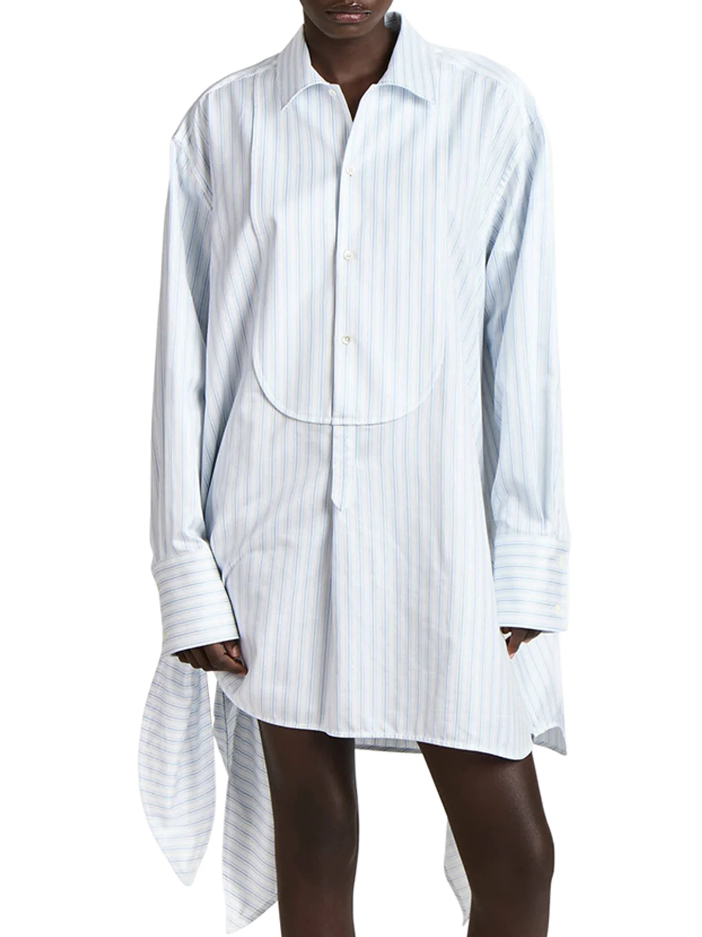 SIDE KNOT SHIRT DRESS - Image 3