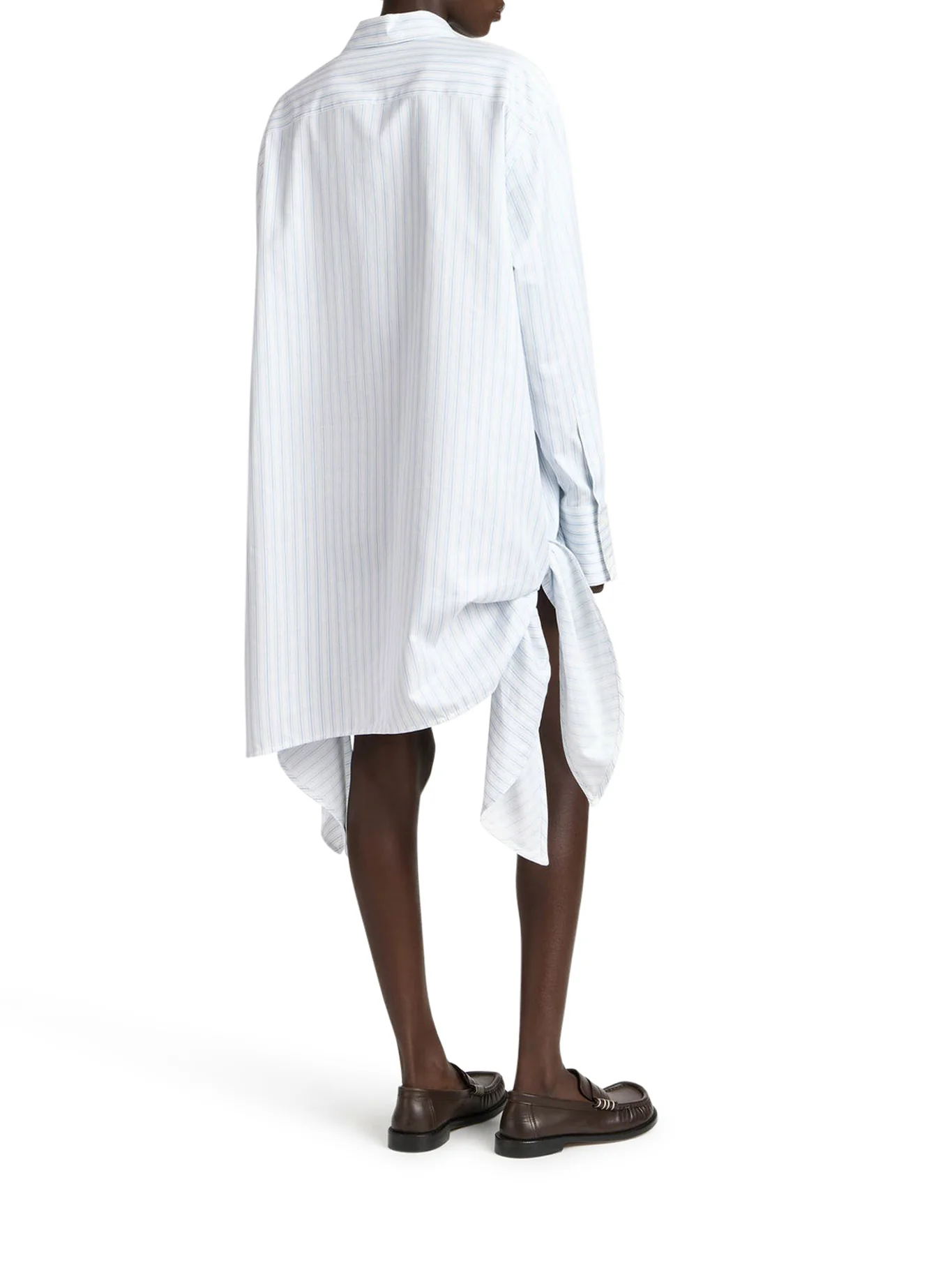 SIDE KNOT SHIRT DRESS - Image 4