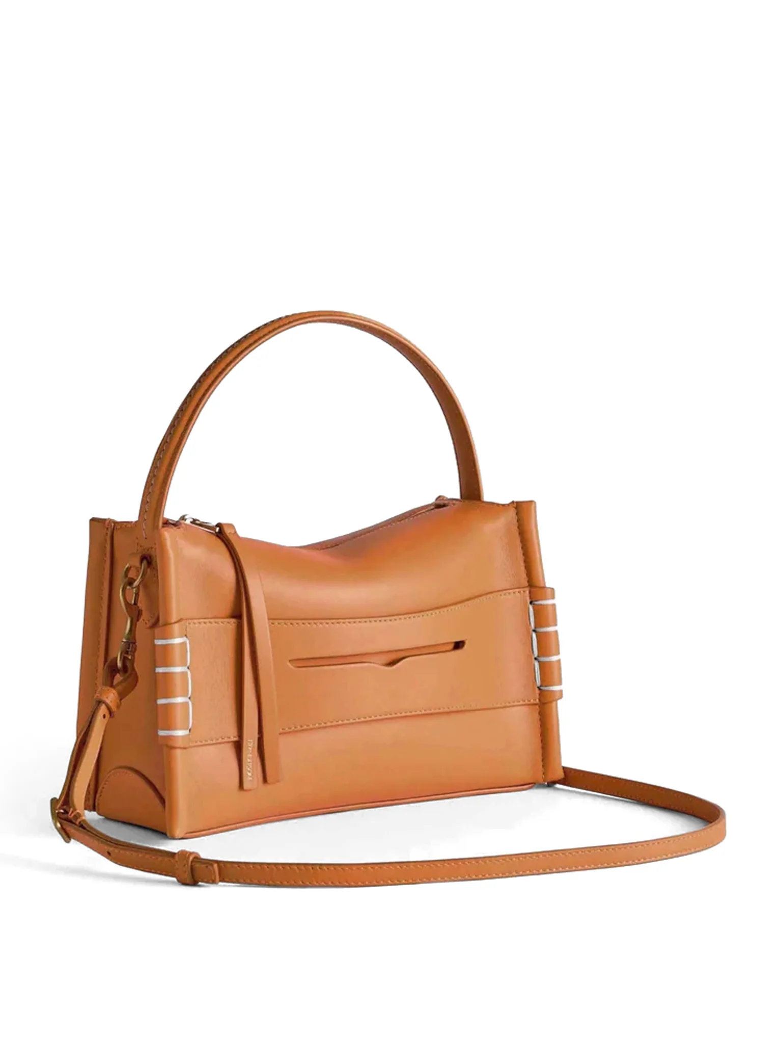 SMALL LOAFER BAG IN BROWN LEATHER - Image 2