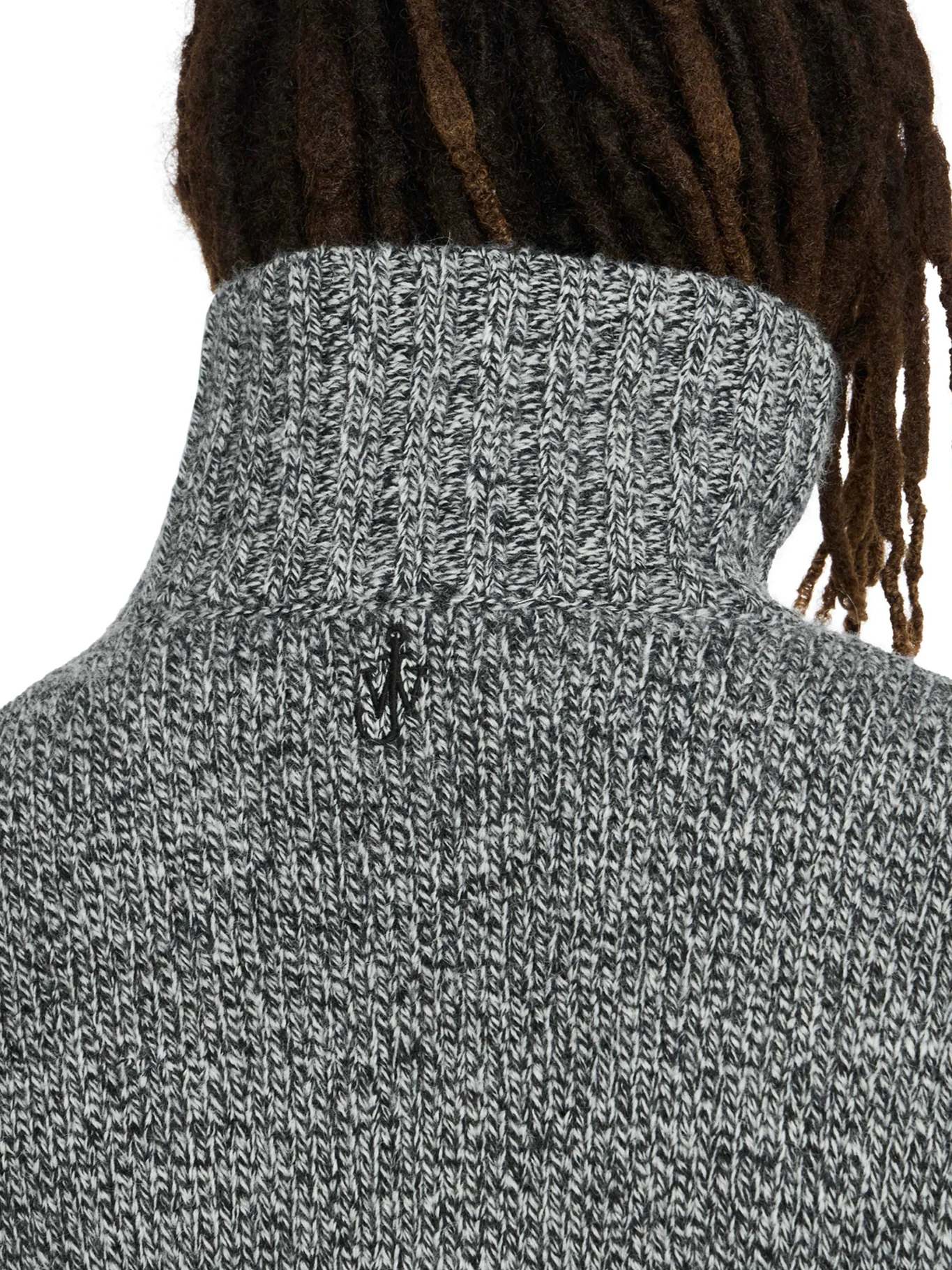 SWEATER WITH LEATHER POCKET - Image 5