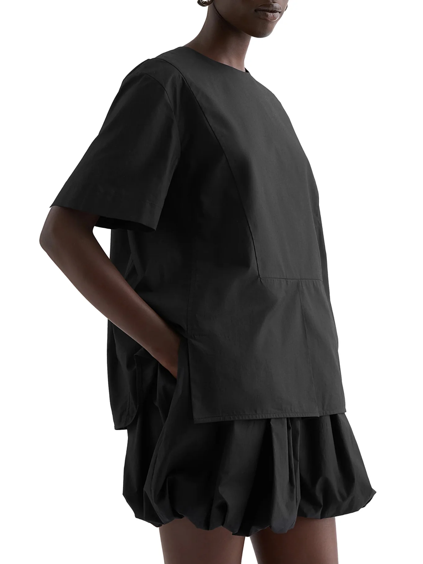 CREW NECK T-SHIRT IN LIGHTWEIGHT COTTON - Image 3