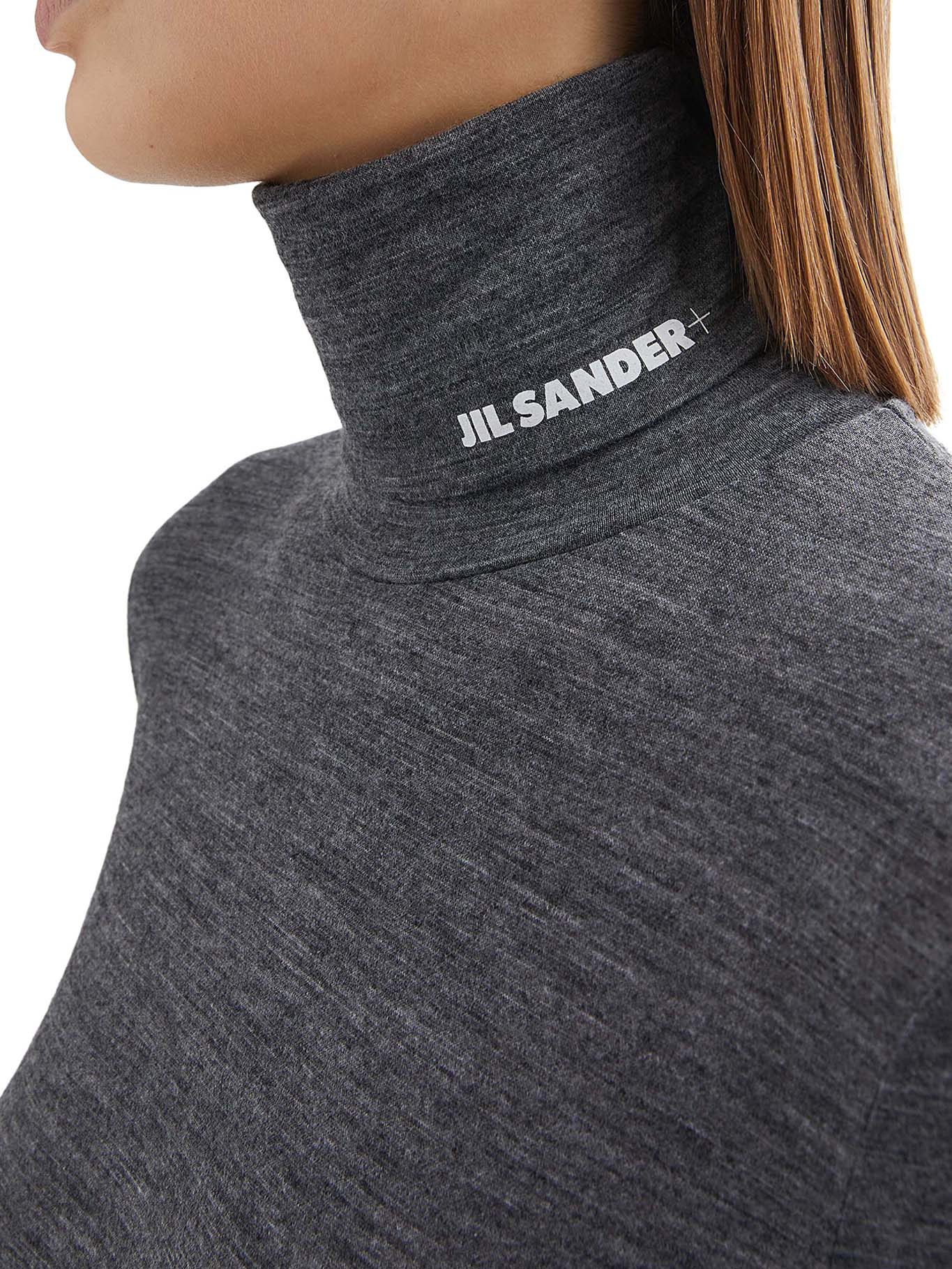 LONG-SLEEVED TOP WITH FUNNEL NECKLINE - Image 5