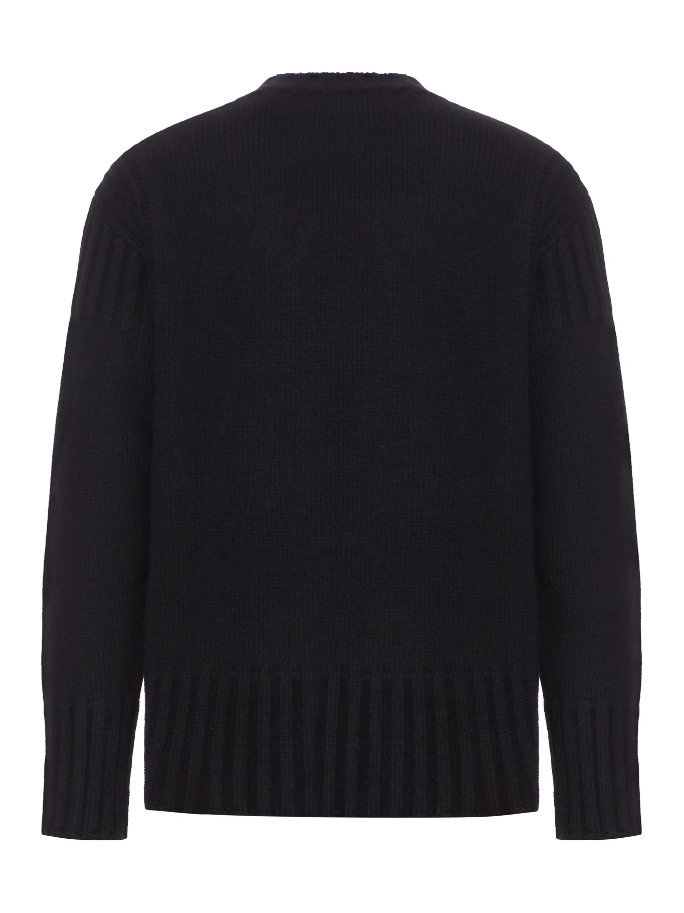 LONG-SLEEVED SWEATER IN THICK ECO CASHMERE - Image 2