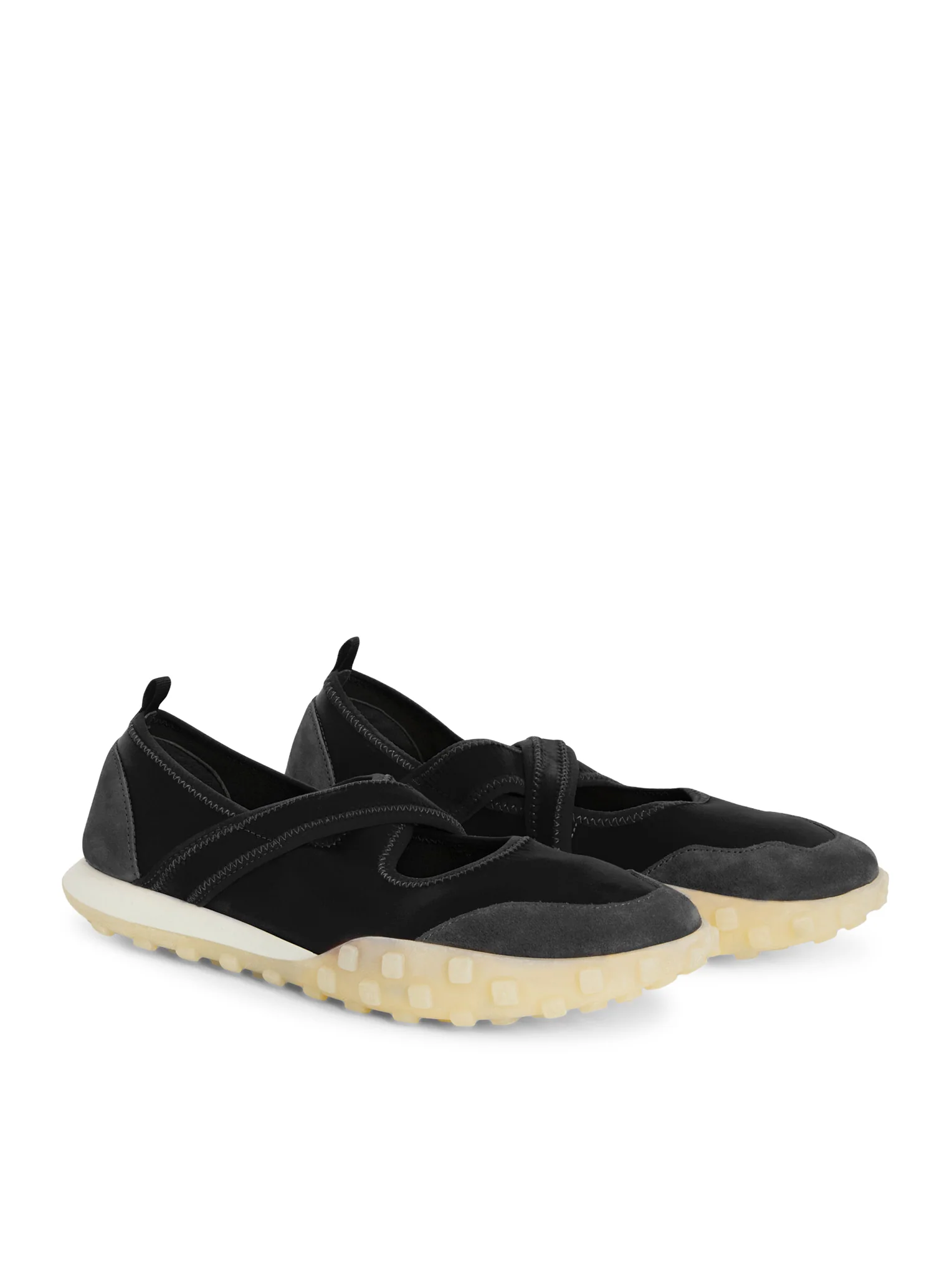 MOON SUEDE BALLET FLATS - Image 3