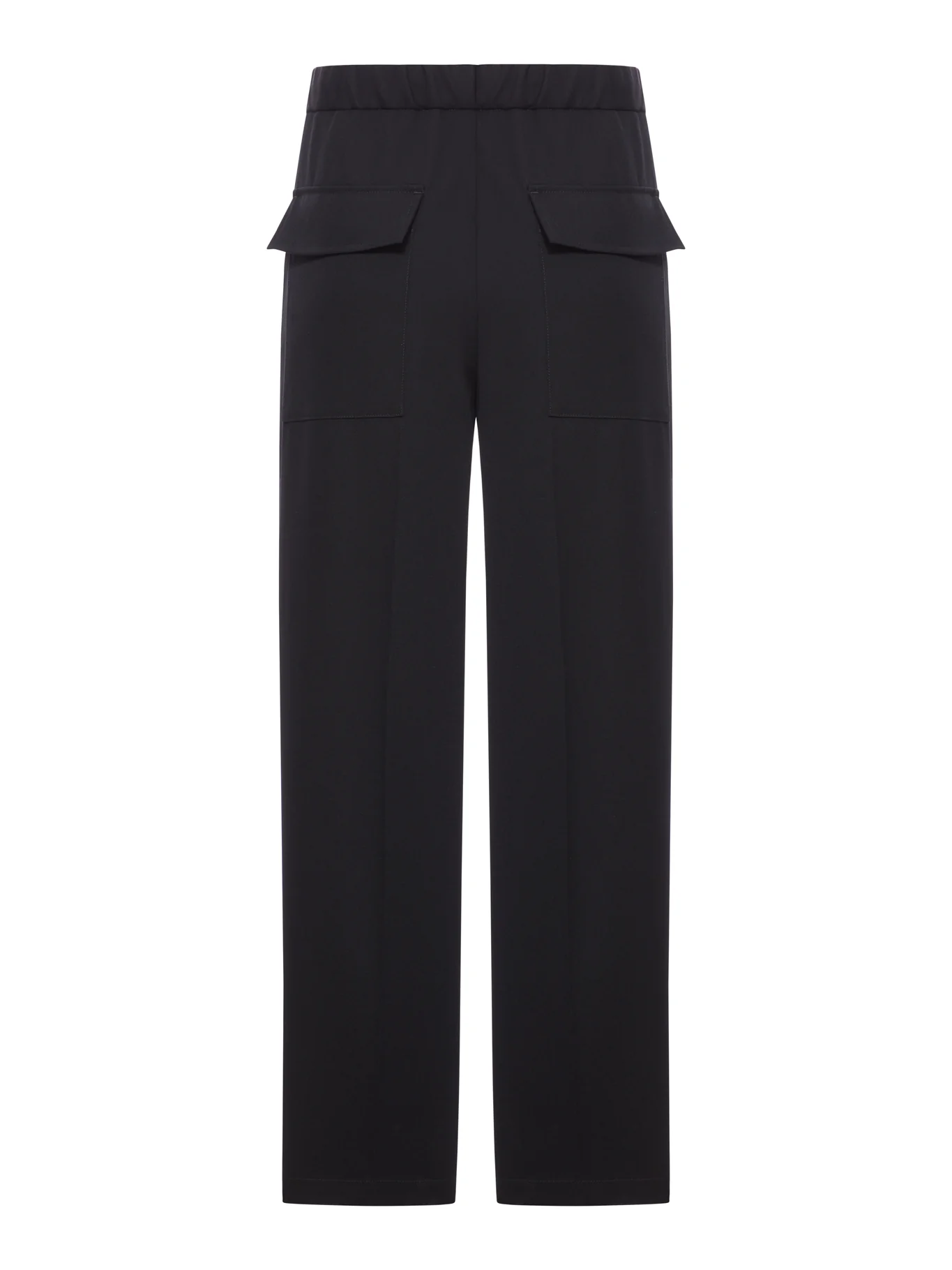 WOOL TROUSERS WITH ELASTIC WAIST - Image 2