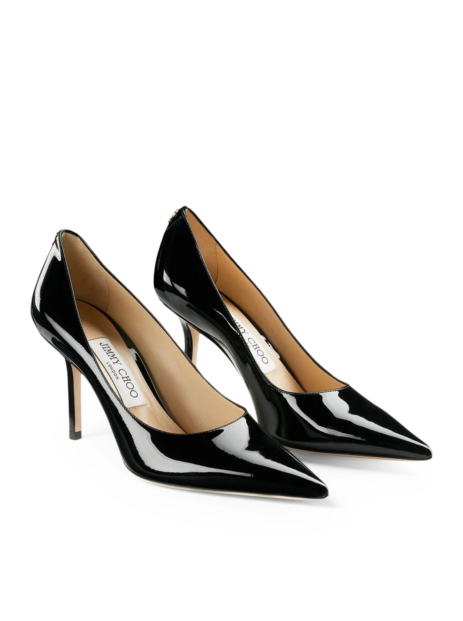 PATENT LEATHER DECOLLETE WITH JC LOGO - Image 2