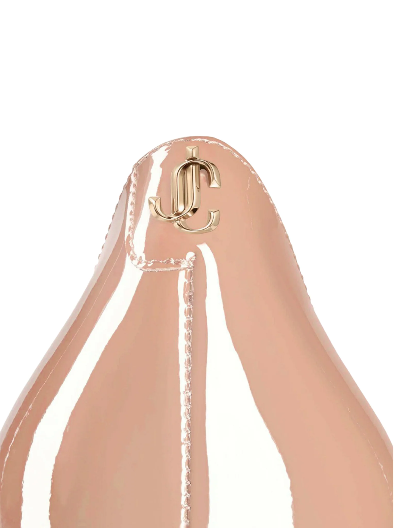 PATENT LEATHER DECOLLETE WITH JC LOGO - Image 4